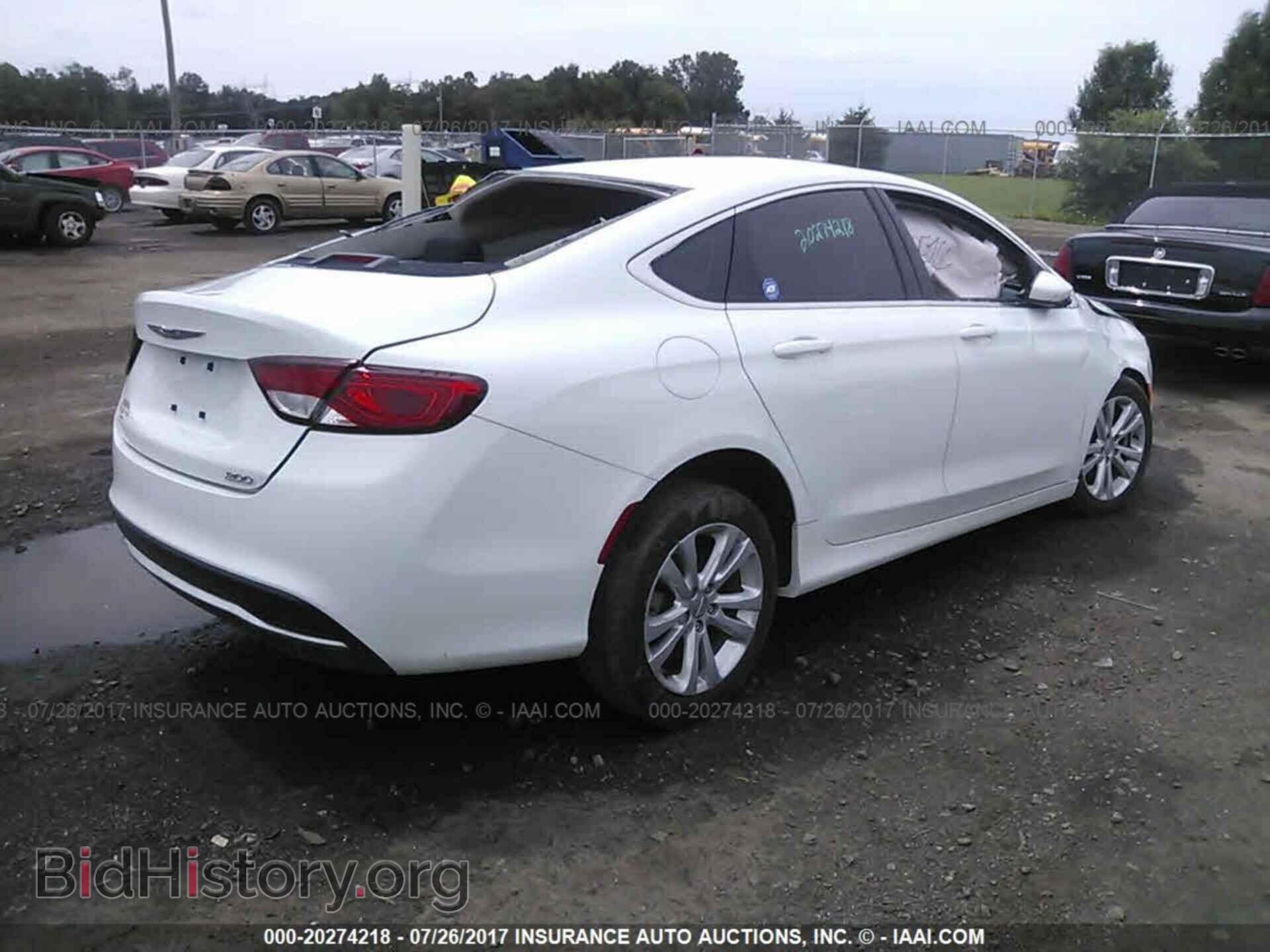 2015 Chrysler 200 - VIN: 1C3CCCAB5FN698899 - Фото 4