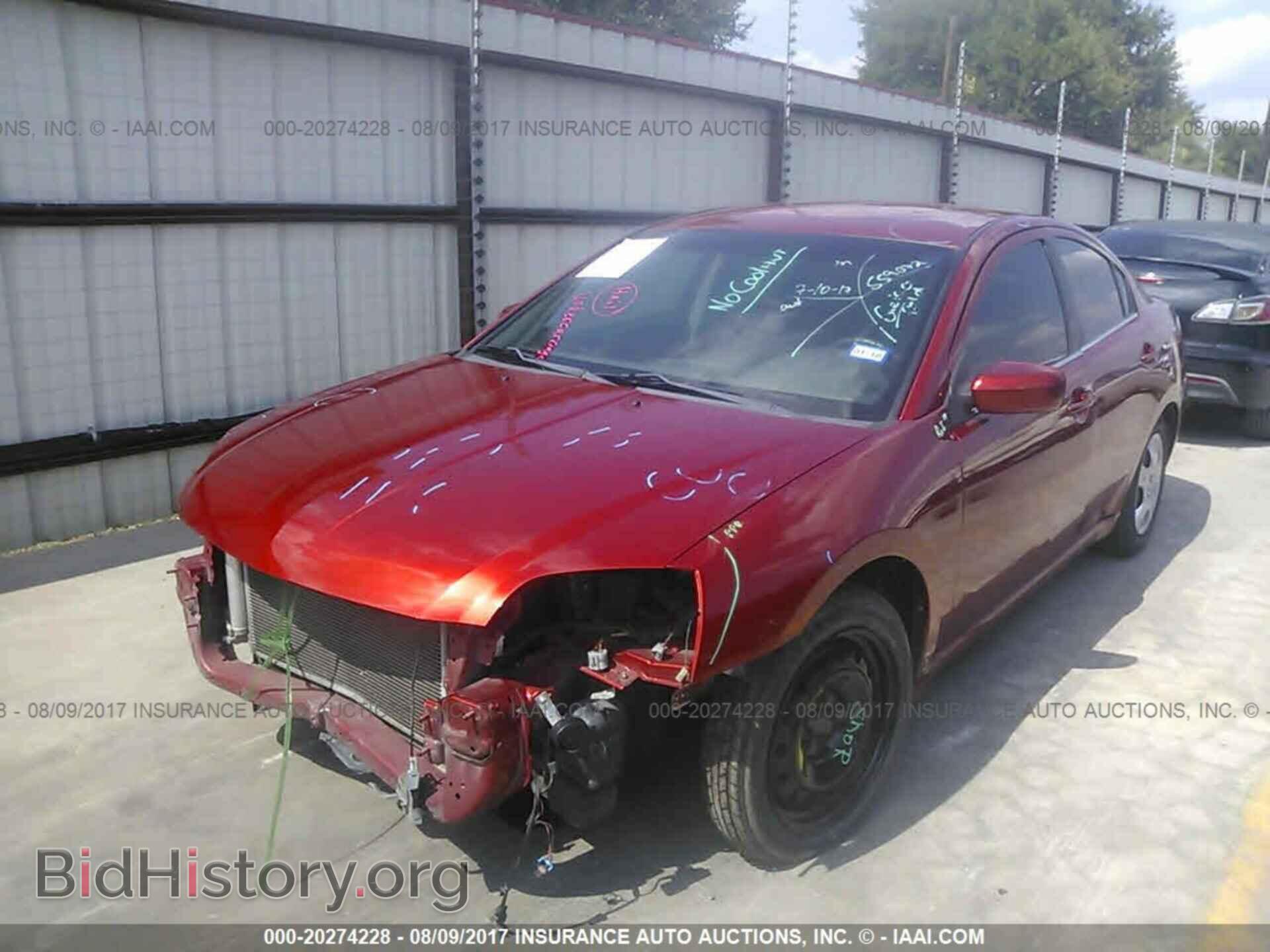 2011 Mitsubishi Galant - VIN: 4A32B3FF8BE031676 - Фото 2