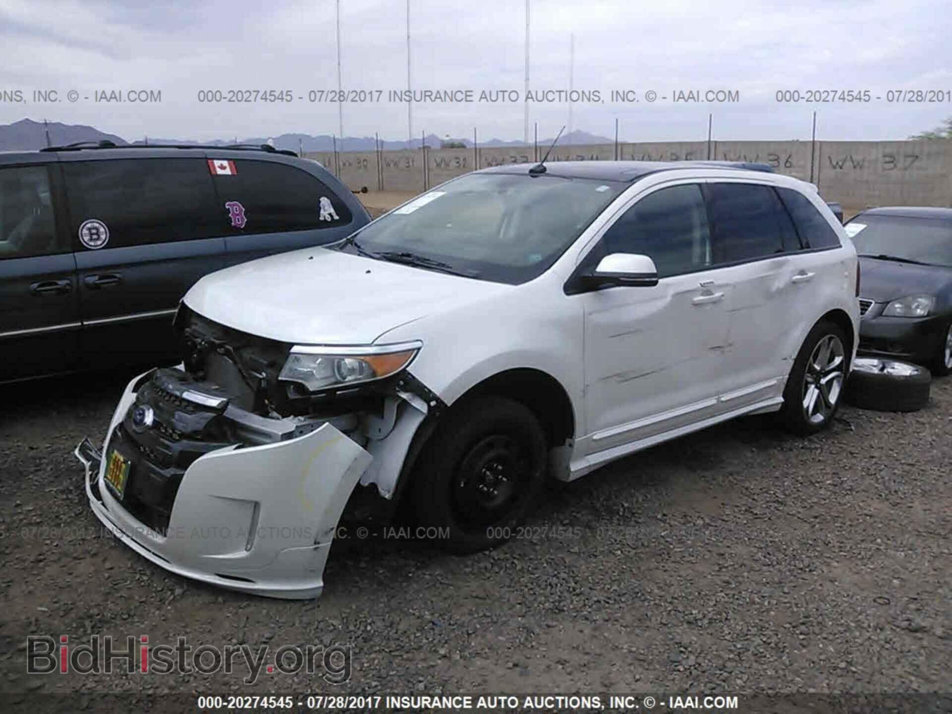 2014 Ford Edge - VIN: 2FMDK3AK1EBB06990 - Фото 2