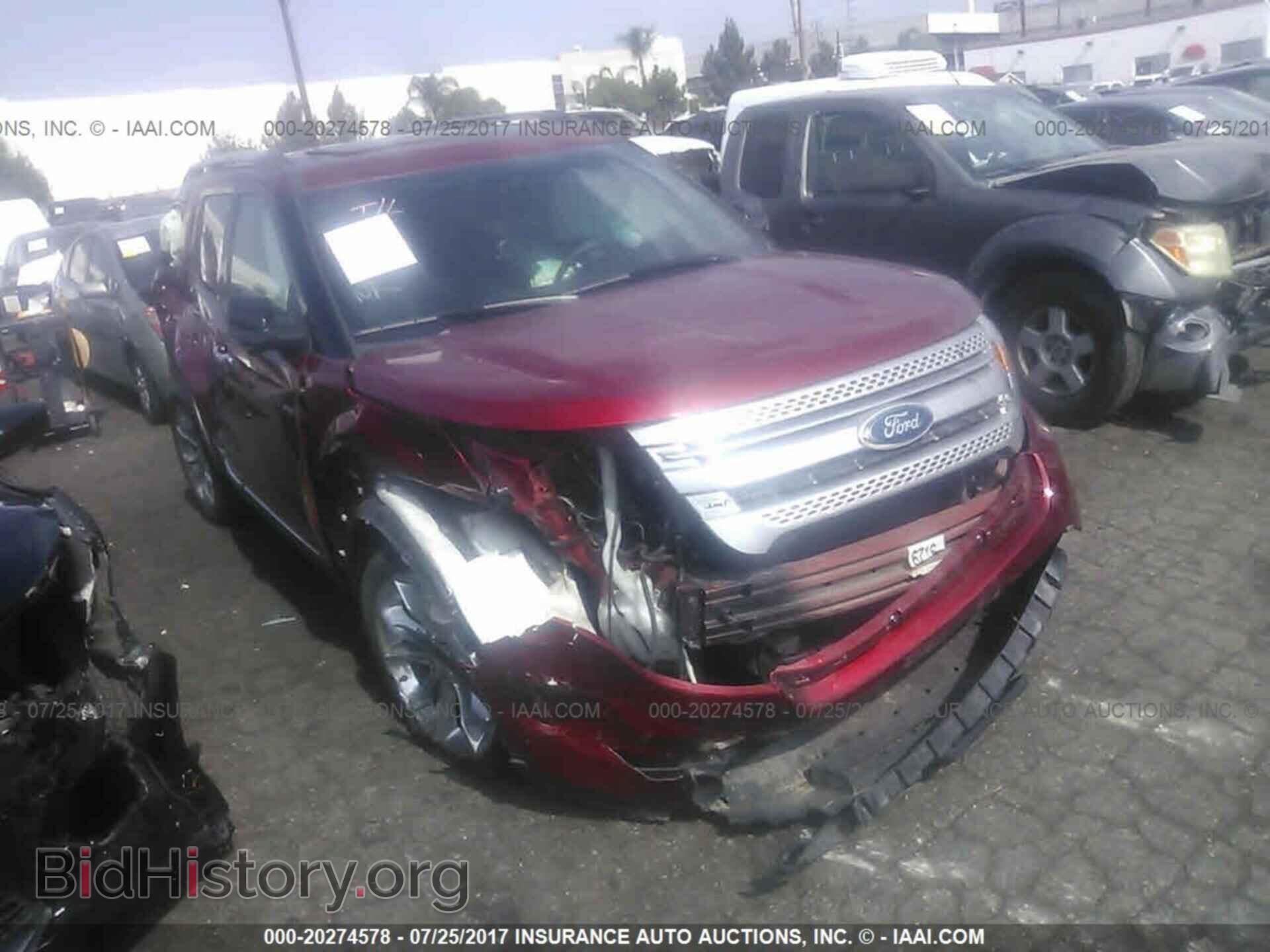 Photo 1FM5K7D80EGA08618 - Ford Explorer 2014
