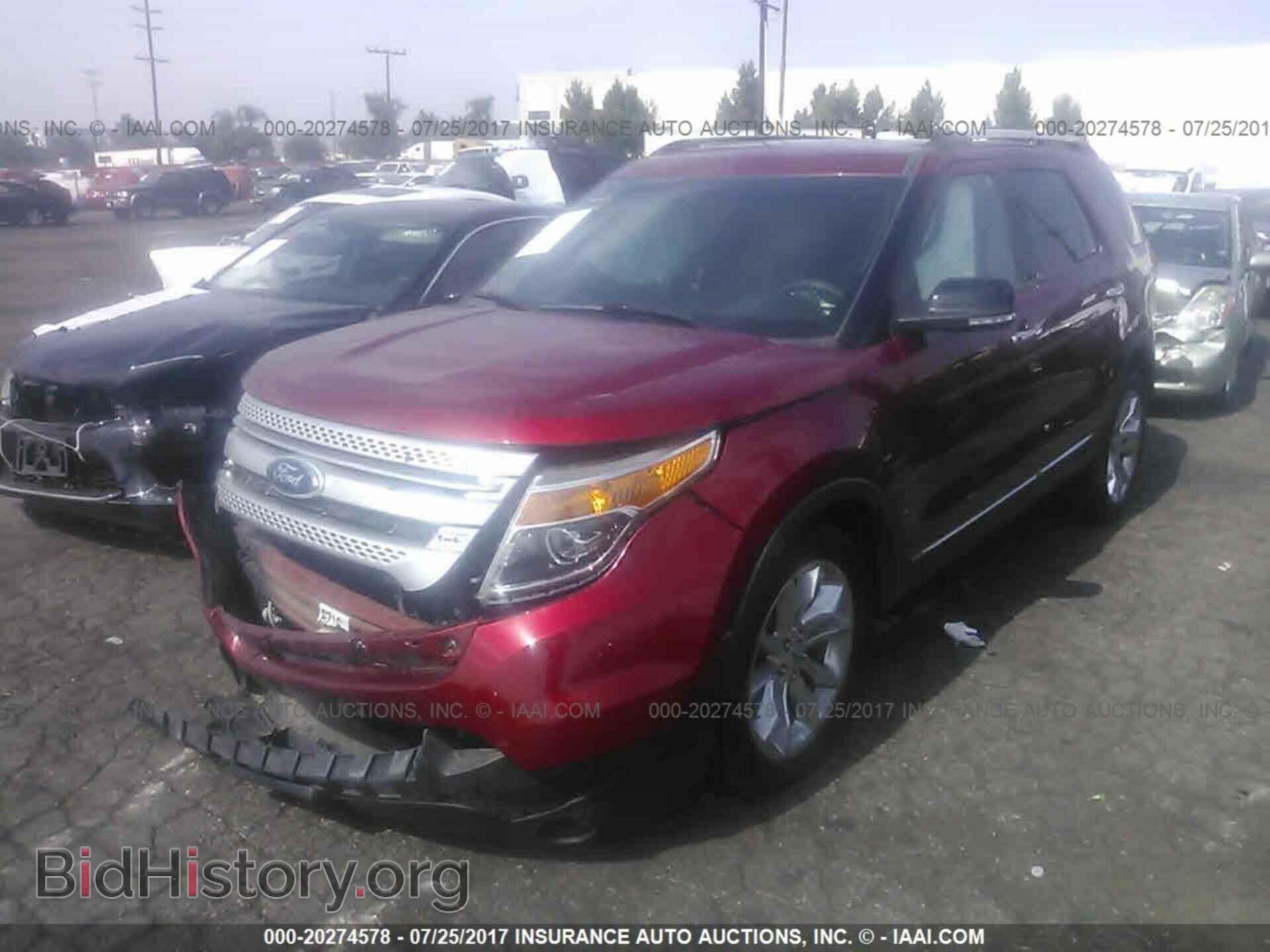 2014 Ford Explorer - VIN: 1FM5K7D80EGA08618 - Фото 2
