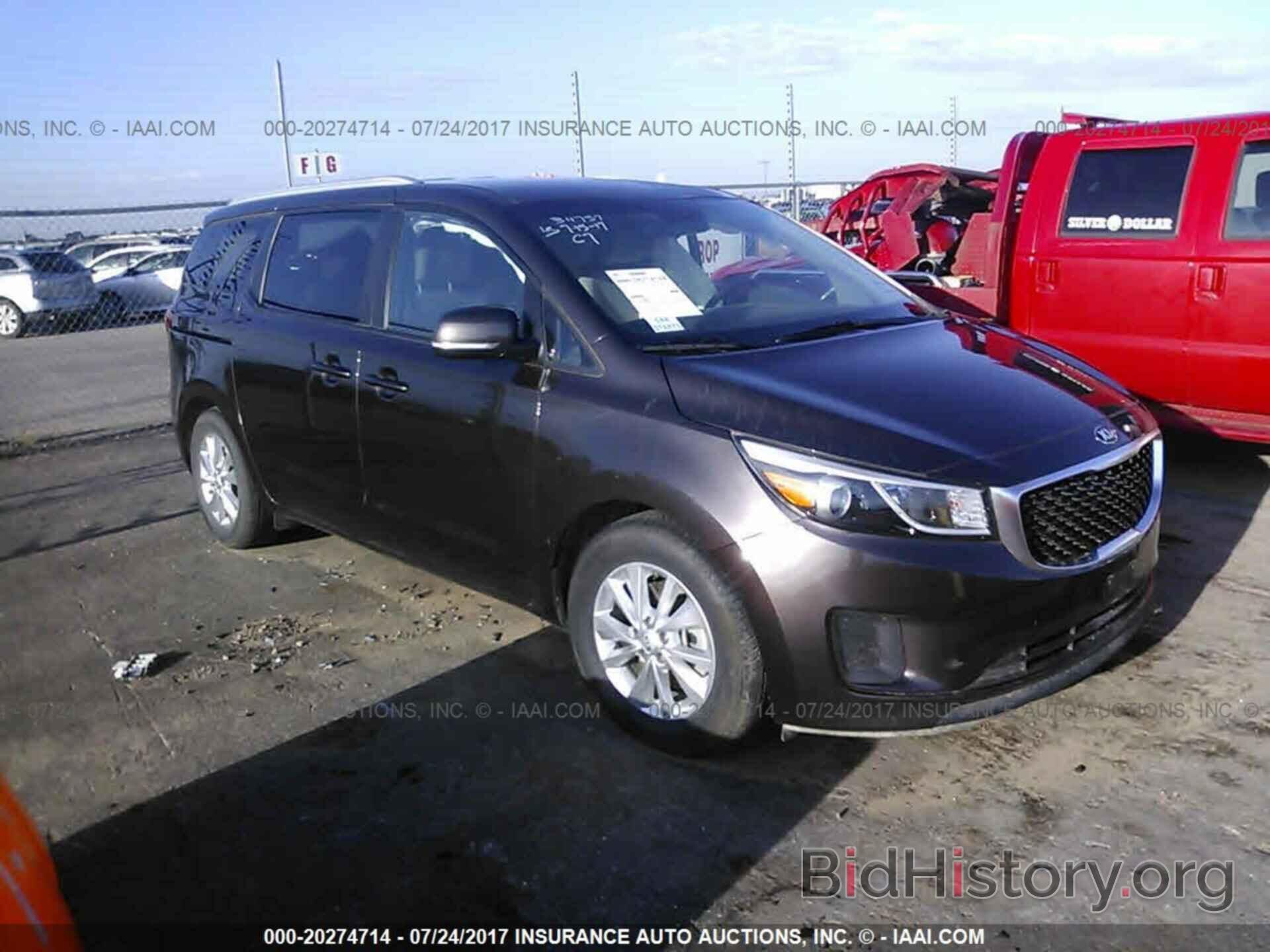 Photo KNDMB5C13G6090782 - Kia Sedona 2016