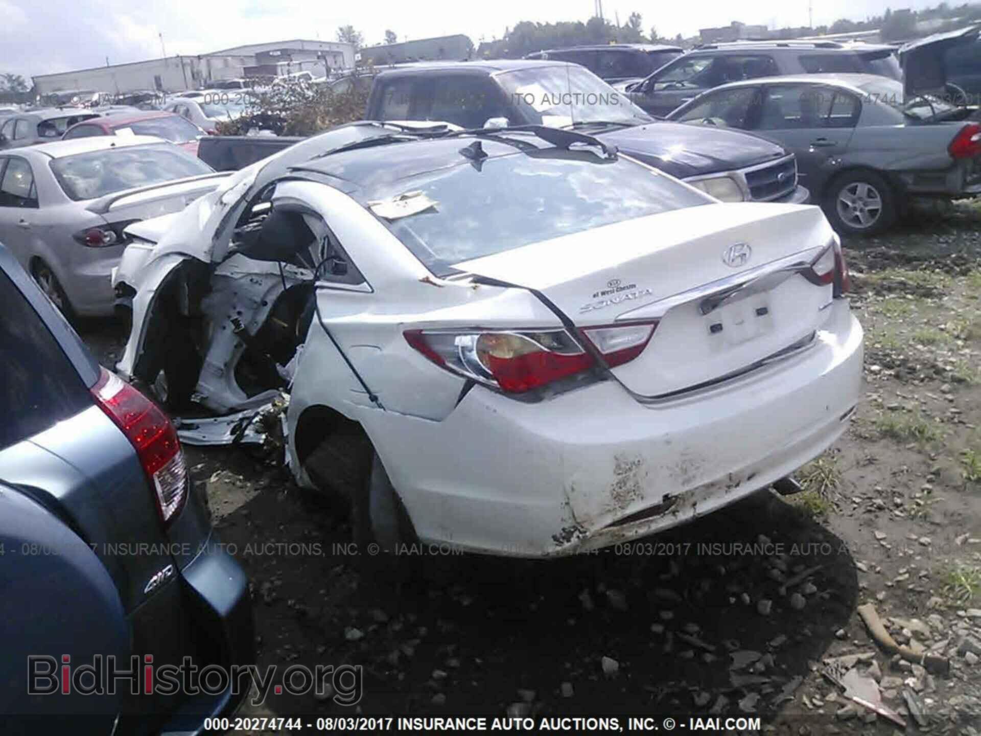 2012 Hyundai Sonata - VIN: 5NPEC4AC7CH347037 - Фото 3