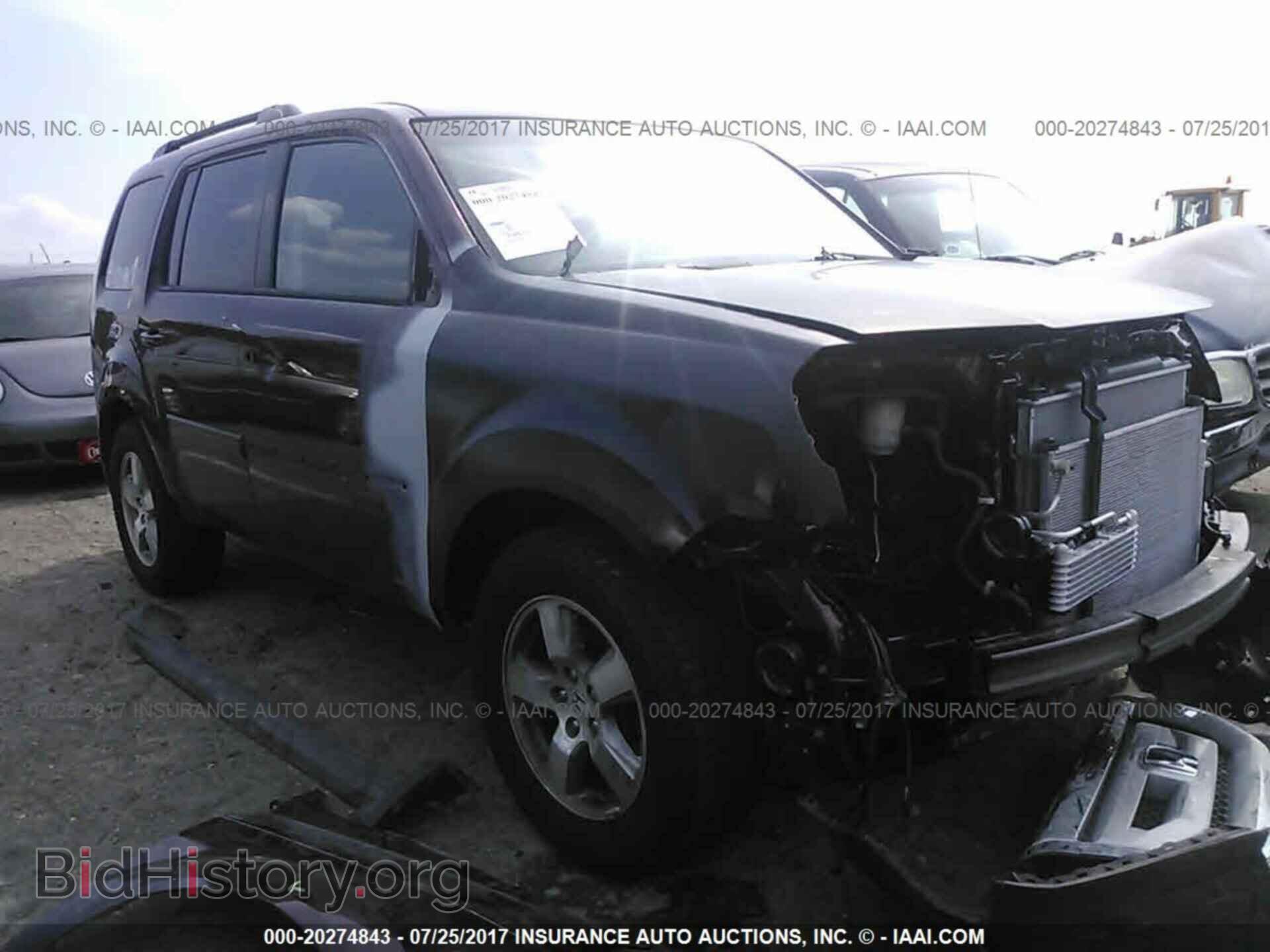 Фотография 5FNYF4H43BB090281 - Honda Pilot 2011