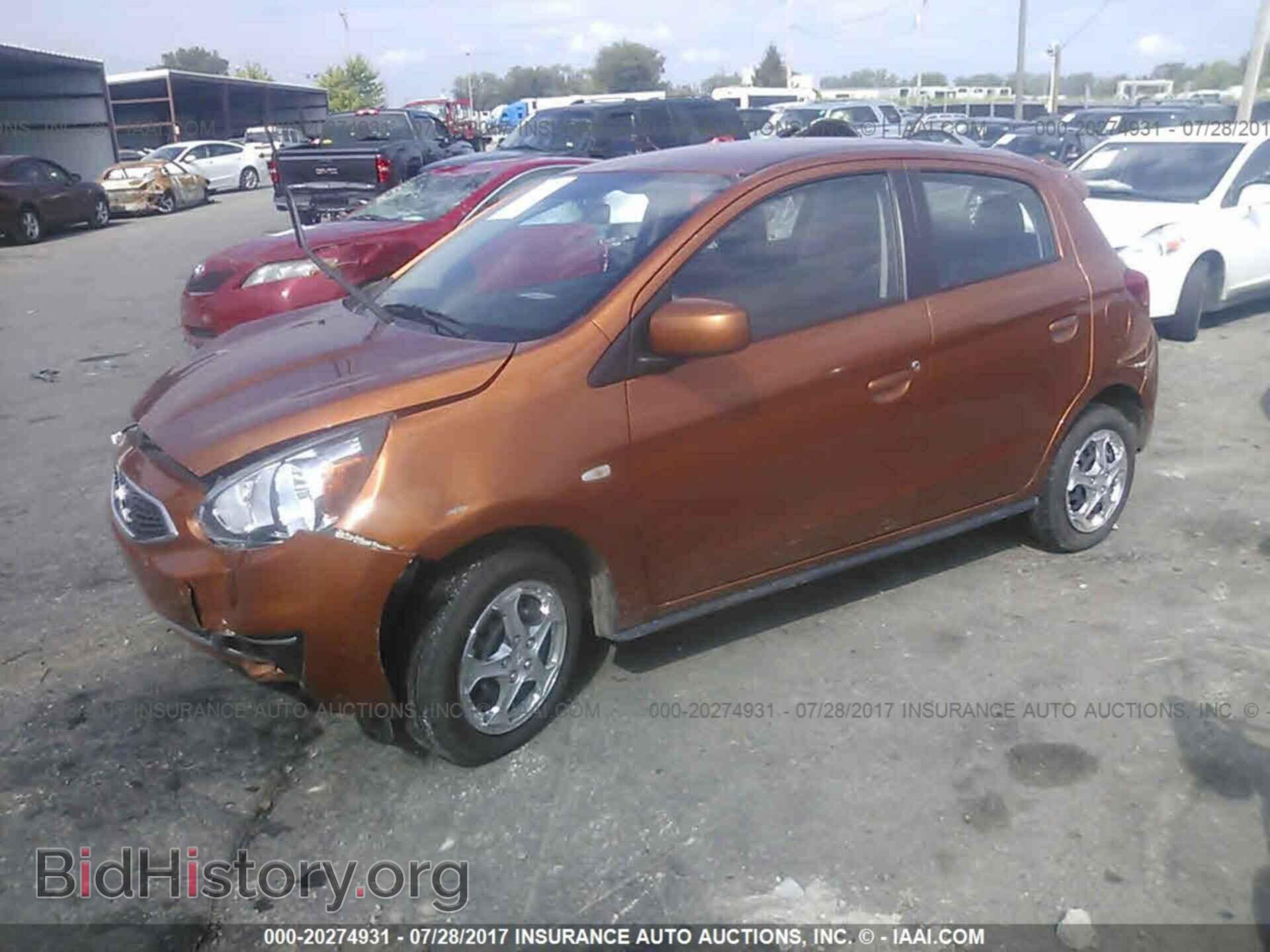 2017 Mitsubishi Mirage - VIN: ML32A3HJ4HH007358 - Фото 2