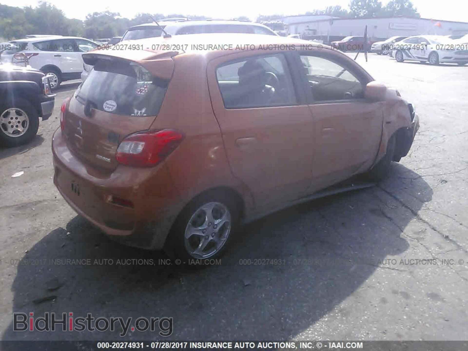 2017 Mitsubishi Mirage - VIN: ML32A3HJ4HH007358 - Фото 4