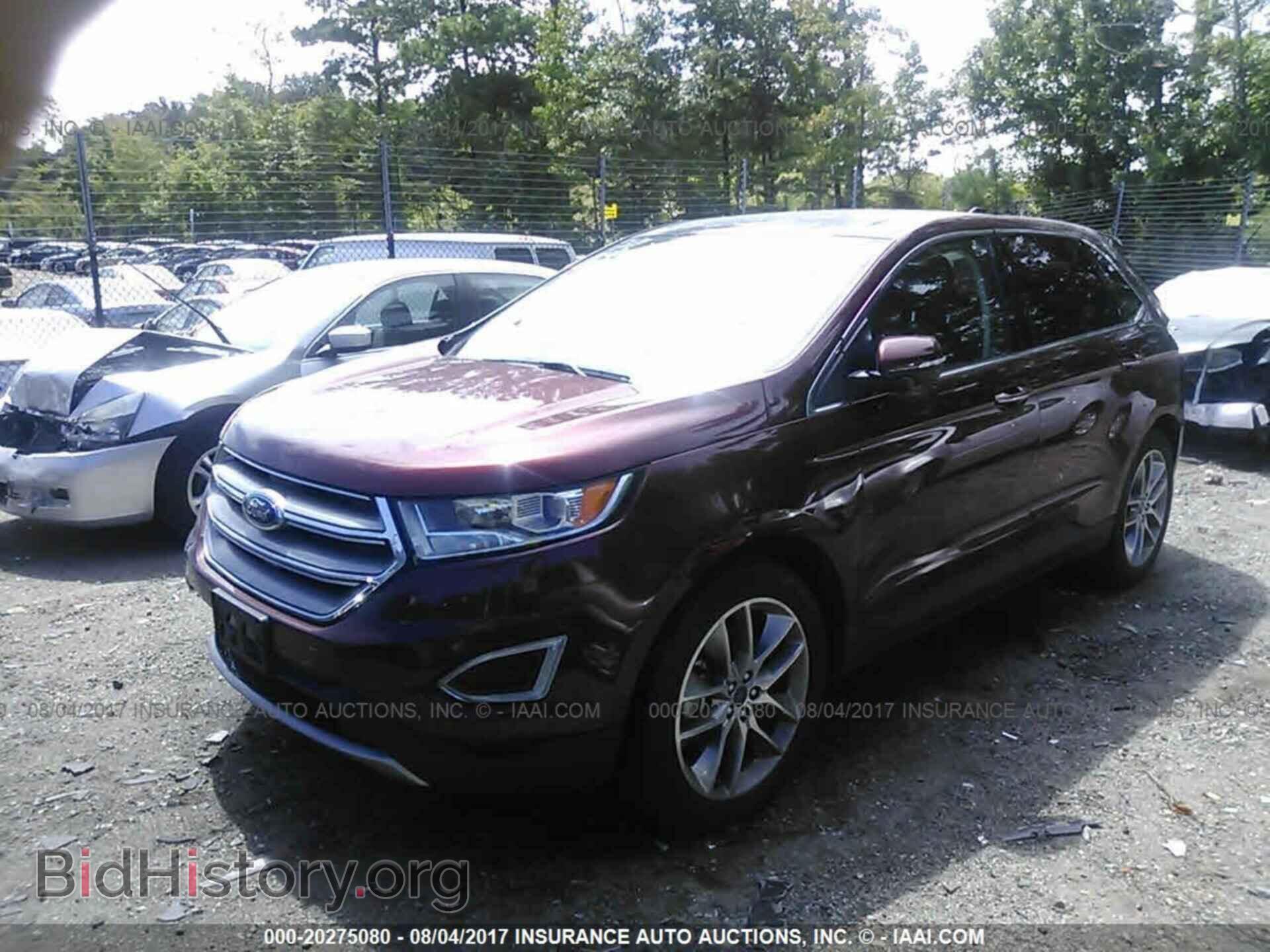 2016 Ford Edge - VIN: 2FMPK3K87GBC30202 - Фото 2