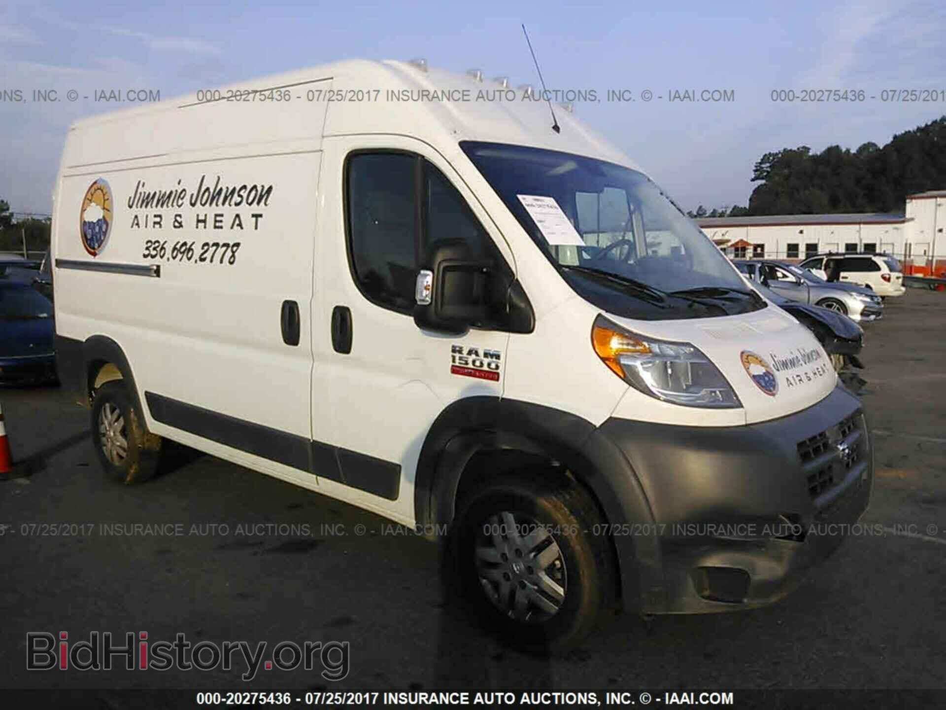 Фотография 3C6TRVBD9GE100445 - Ram Promaster 1500 2016