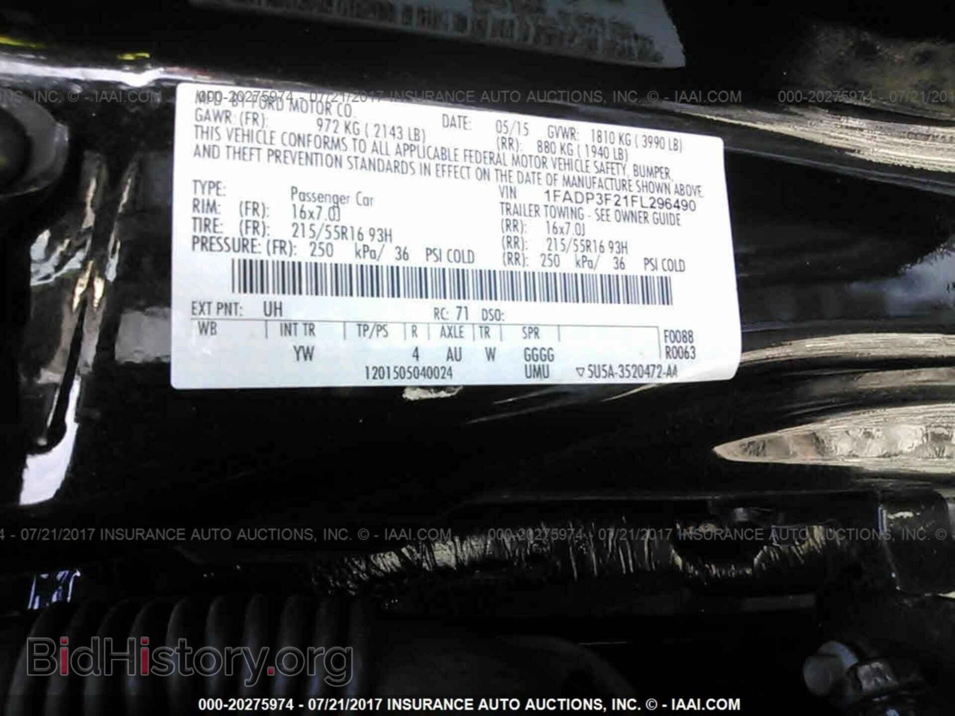 2015 Ford Focus - VIN: 1FADP3F21FL296490 - Photo 9