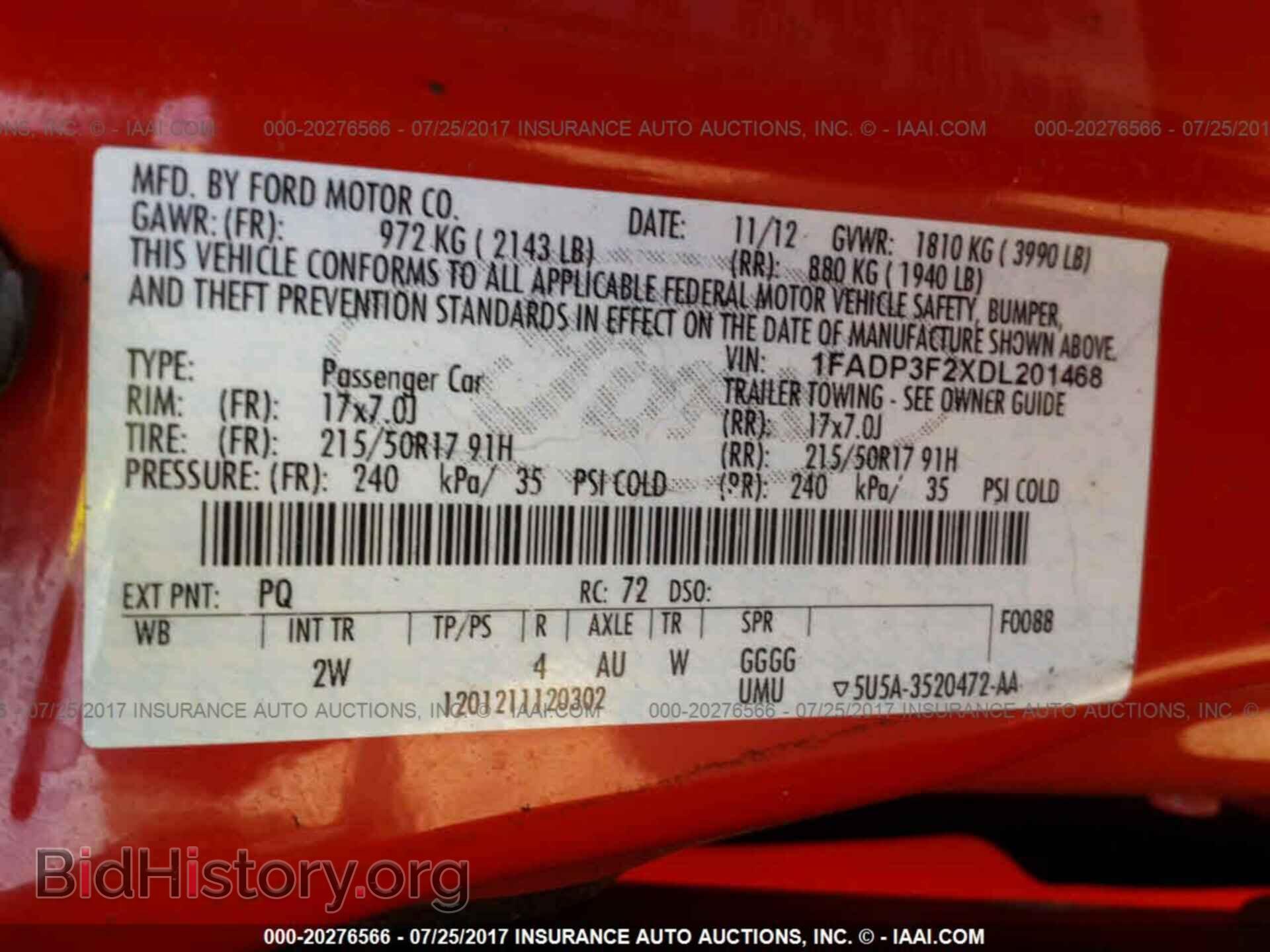 2013 Ford Focus - VIN: 1FADP3F2XDL201468 - Photo 9