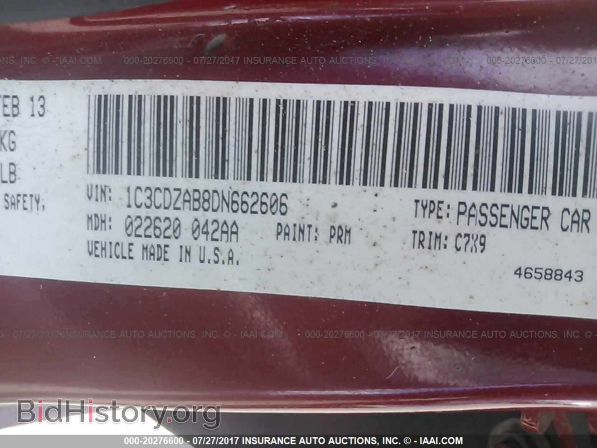 2013 Dodge Avenger - VIN: 1C3CDZAB8DN662606 - Photo 9