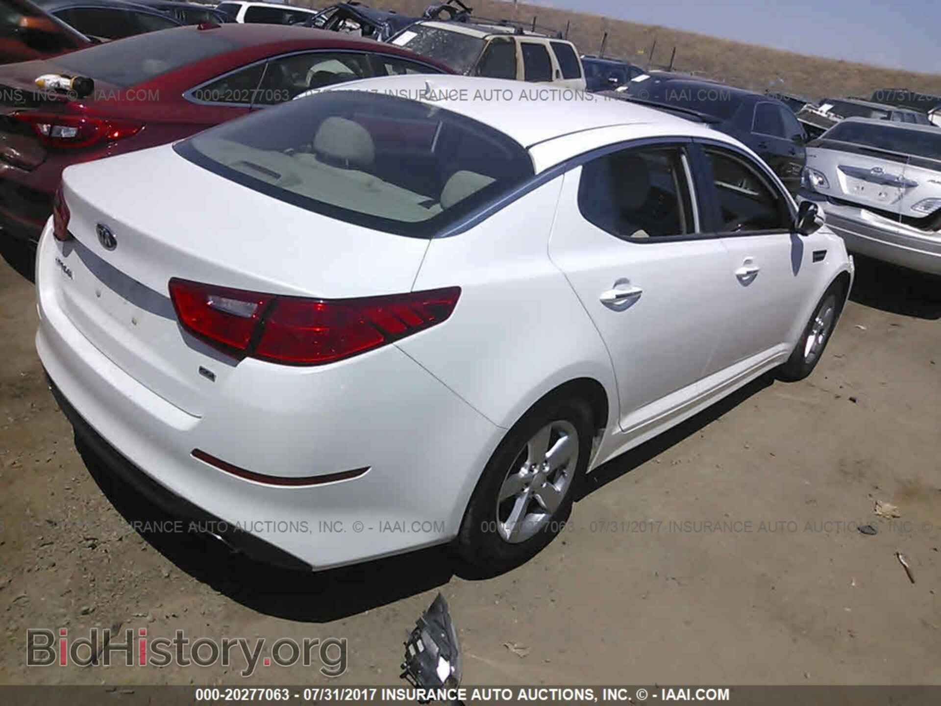 2014 Kia Optima - VIN: 5XXGM4A77EG293746 - Photo 4
