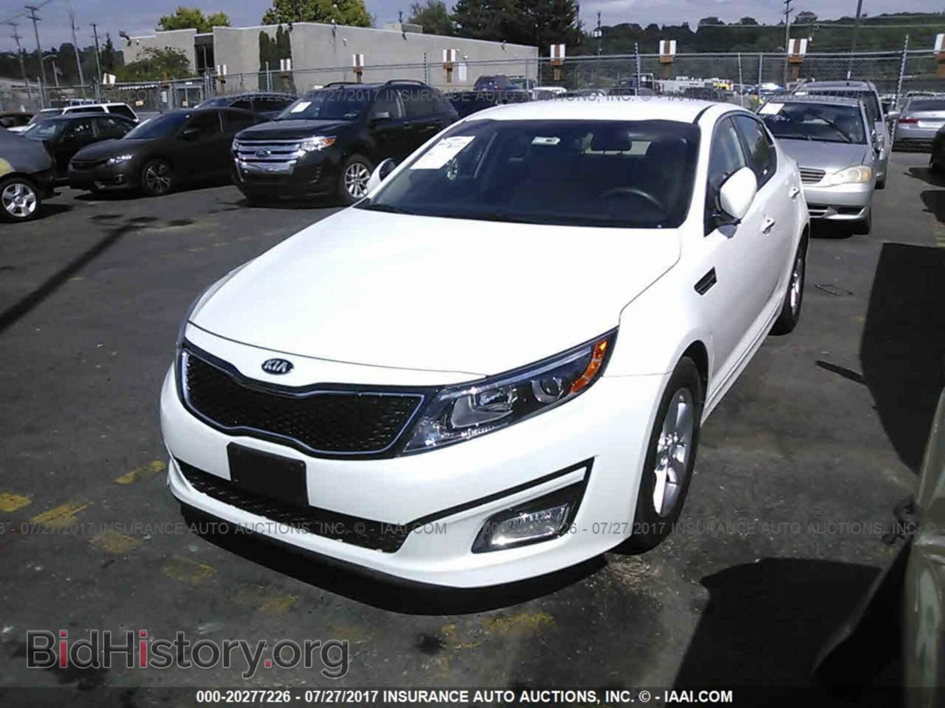 2015 Kia Optima - VIN: KNAGM4A78F5642898 - Фото 2