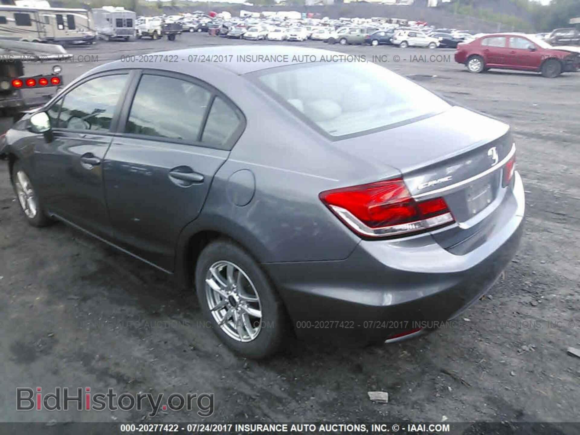 2013 Honda Civic - VIN: 19XFB2E58DE037492 - Фото 3