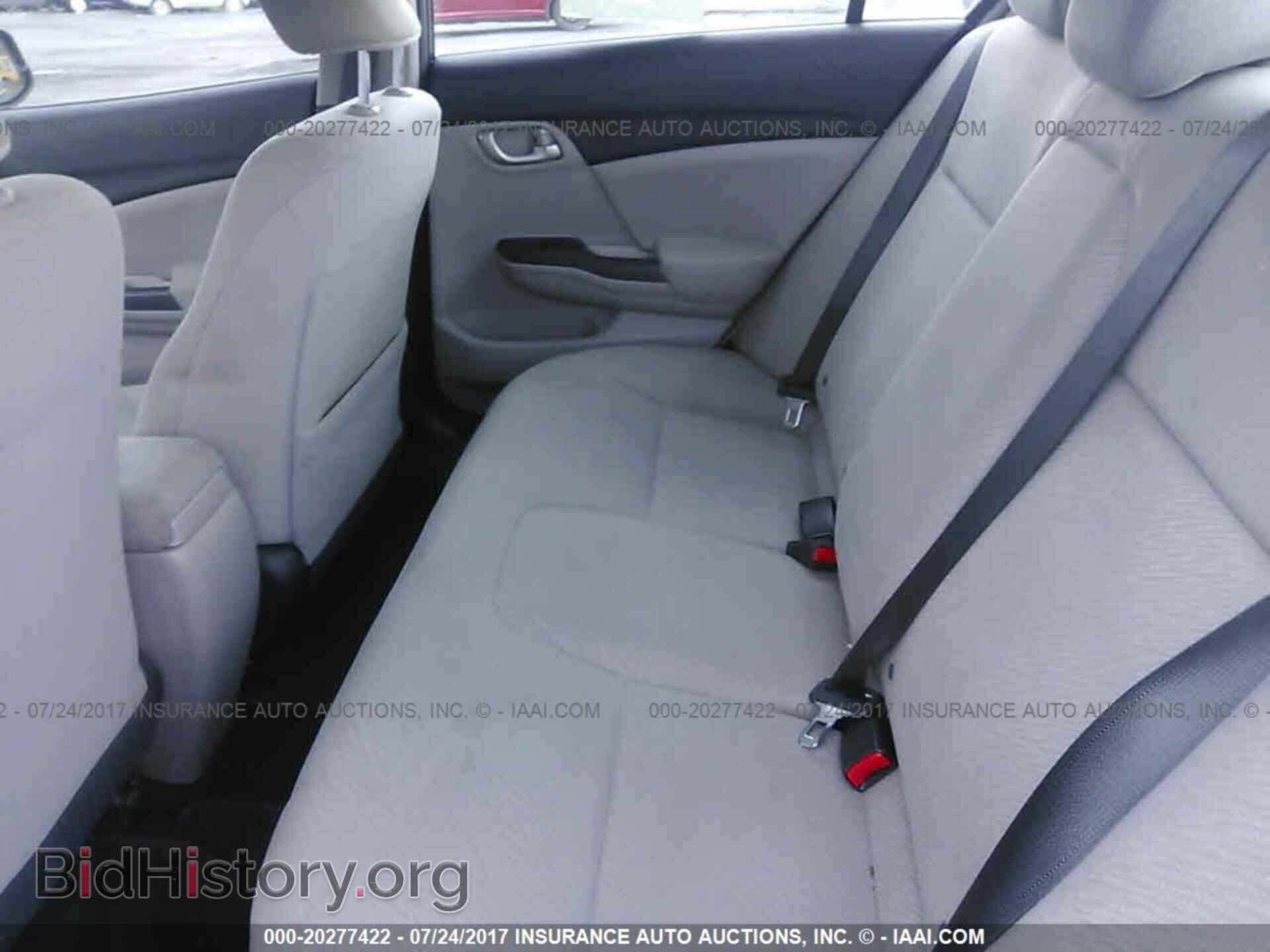 2013 Honda Civic - VIN: 19XFB2E58DE037492 - Фото 8