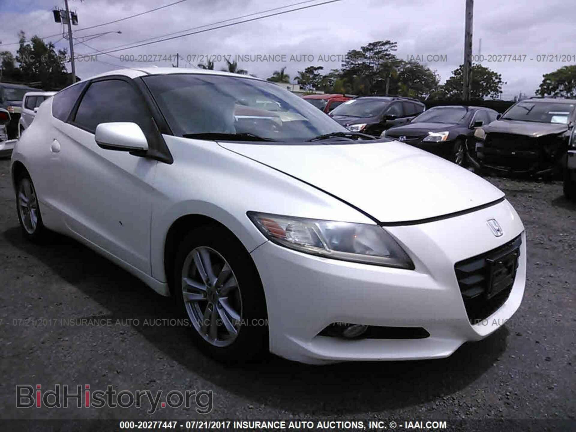 Фотография JHMZF1D62CS001717 - Honda Cr-z 2012