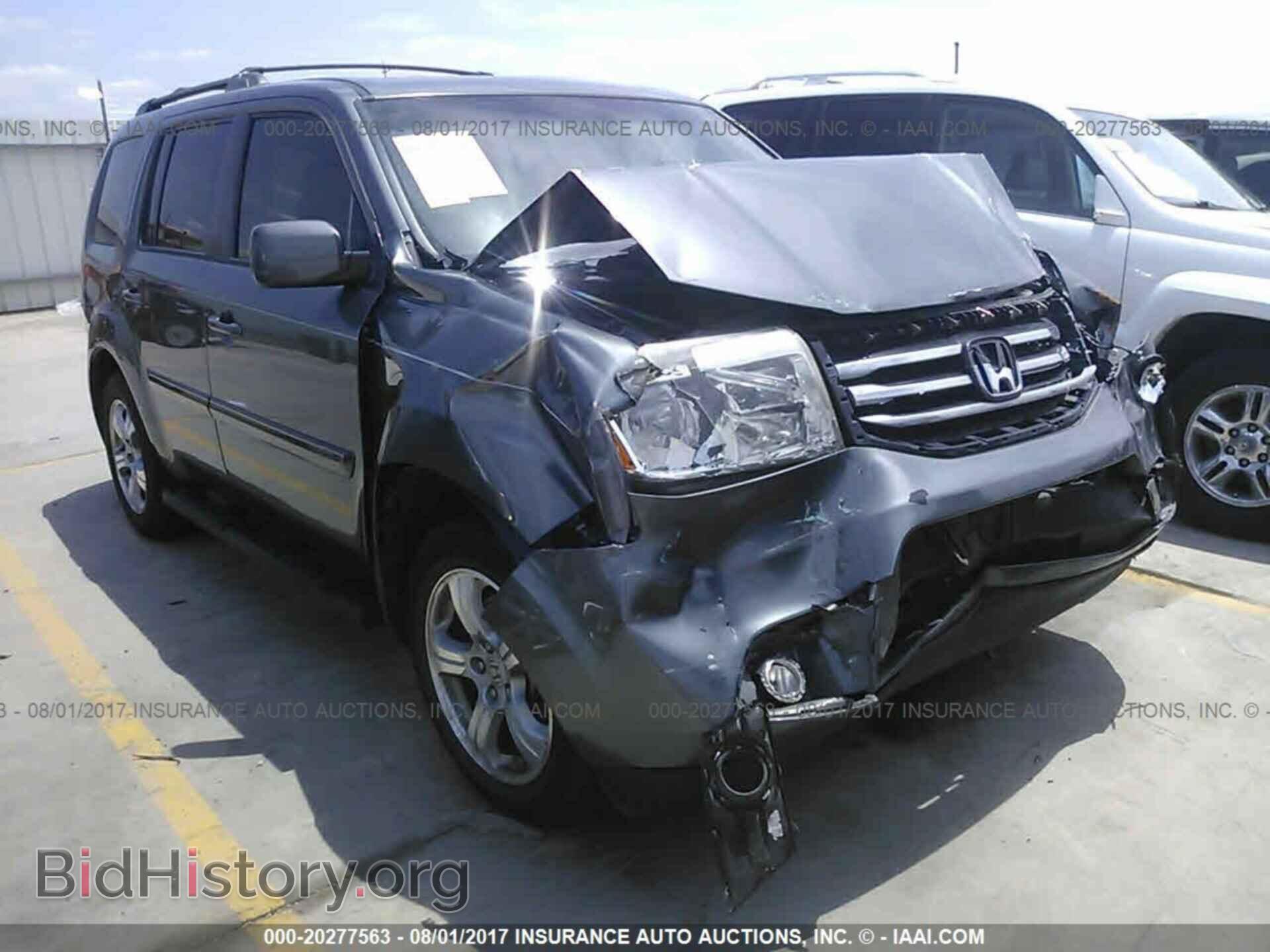 Фотография 5FNYF3H57CB036583 - Honda Pilot 2012