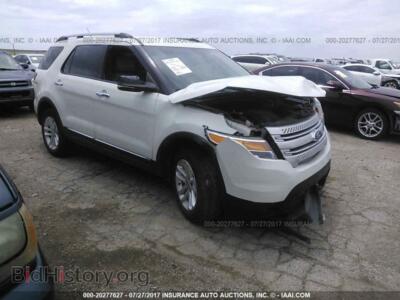 2011 Ford EXPLORER, white — VIN 1FMHK8D89BGA47349, IAAI