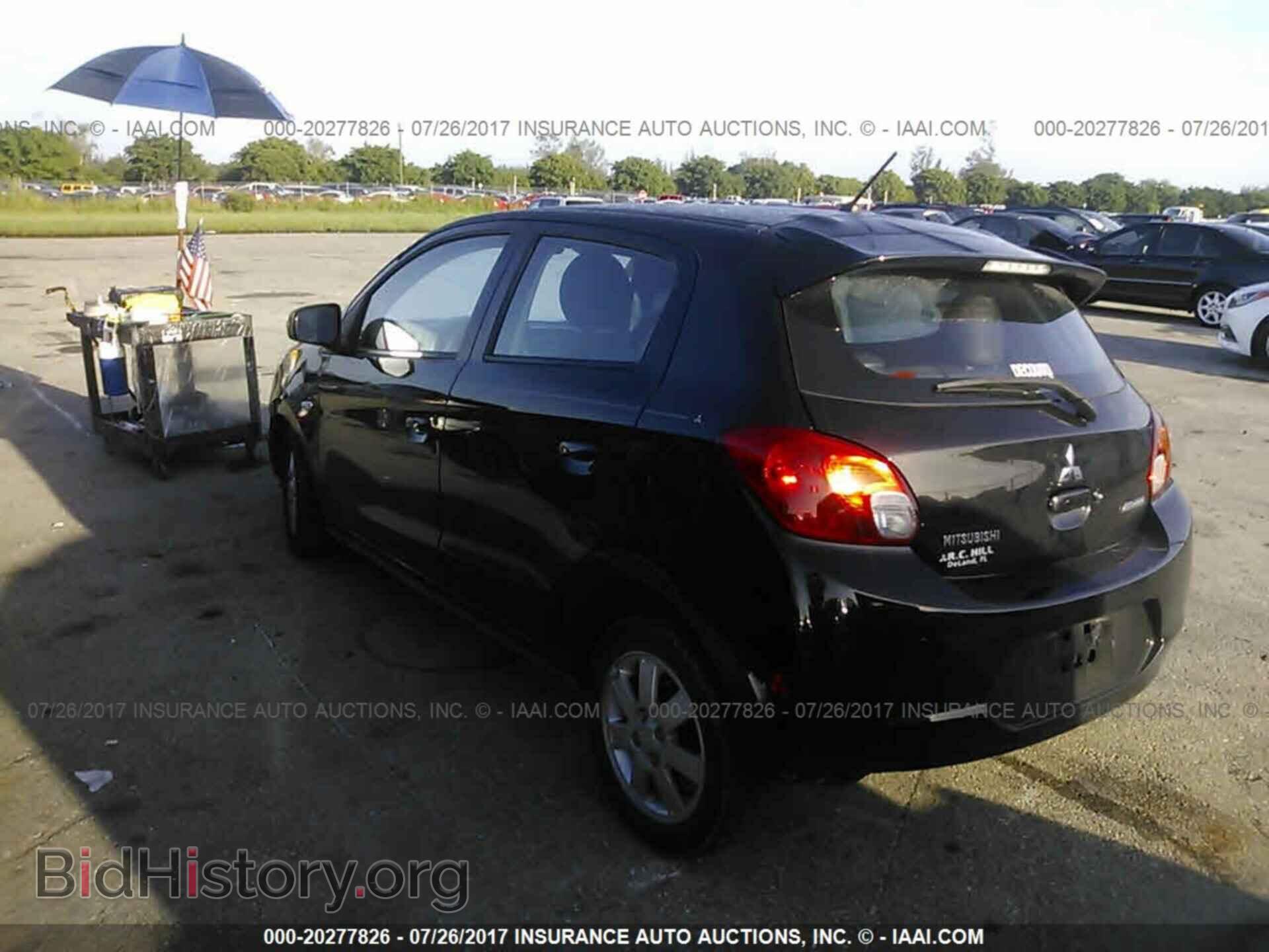 2015 Mitsubishi Mirage - VIN: ML32A4HJ7FH034668 - Фото 3