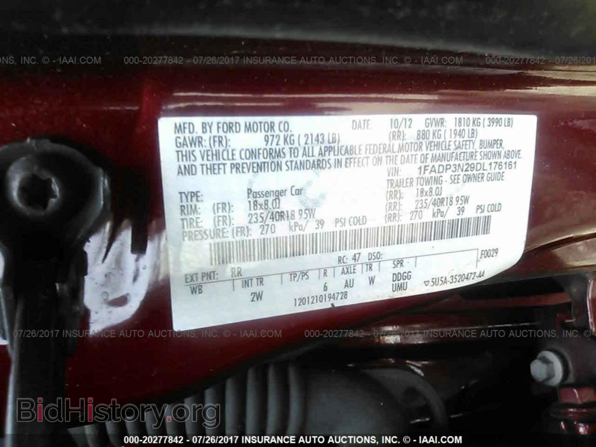 2013 Ford Focus - VIN: 1FADP3N29DL176161 - Фото 9