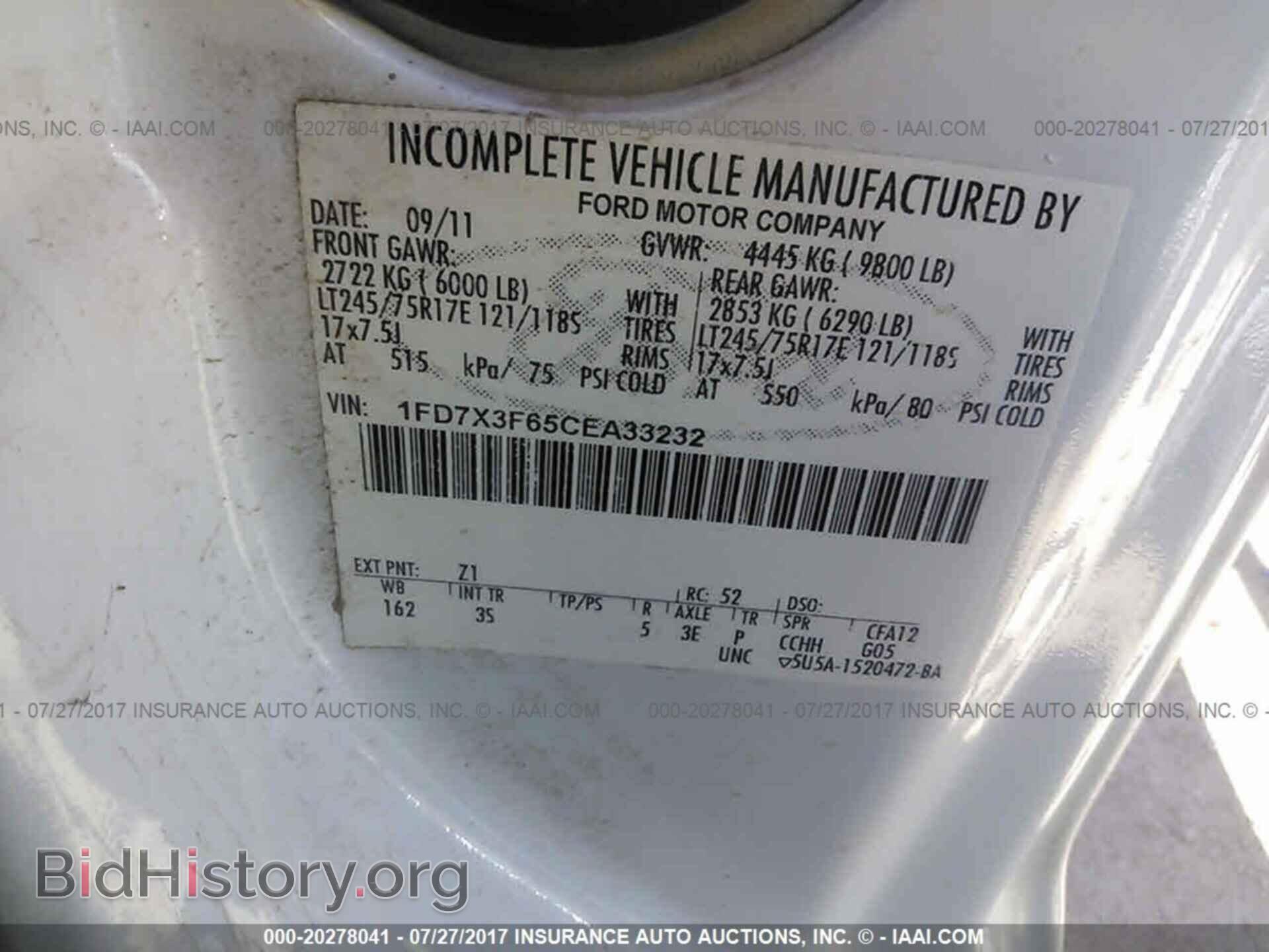 2012 Ford F350 - VIN: 1FD7X3F65CEA33232 - Фото 9