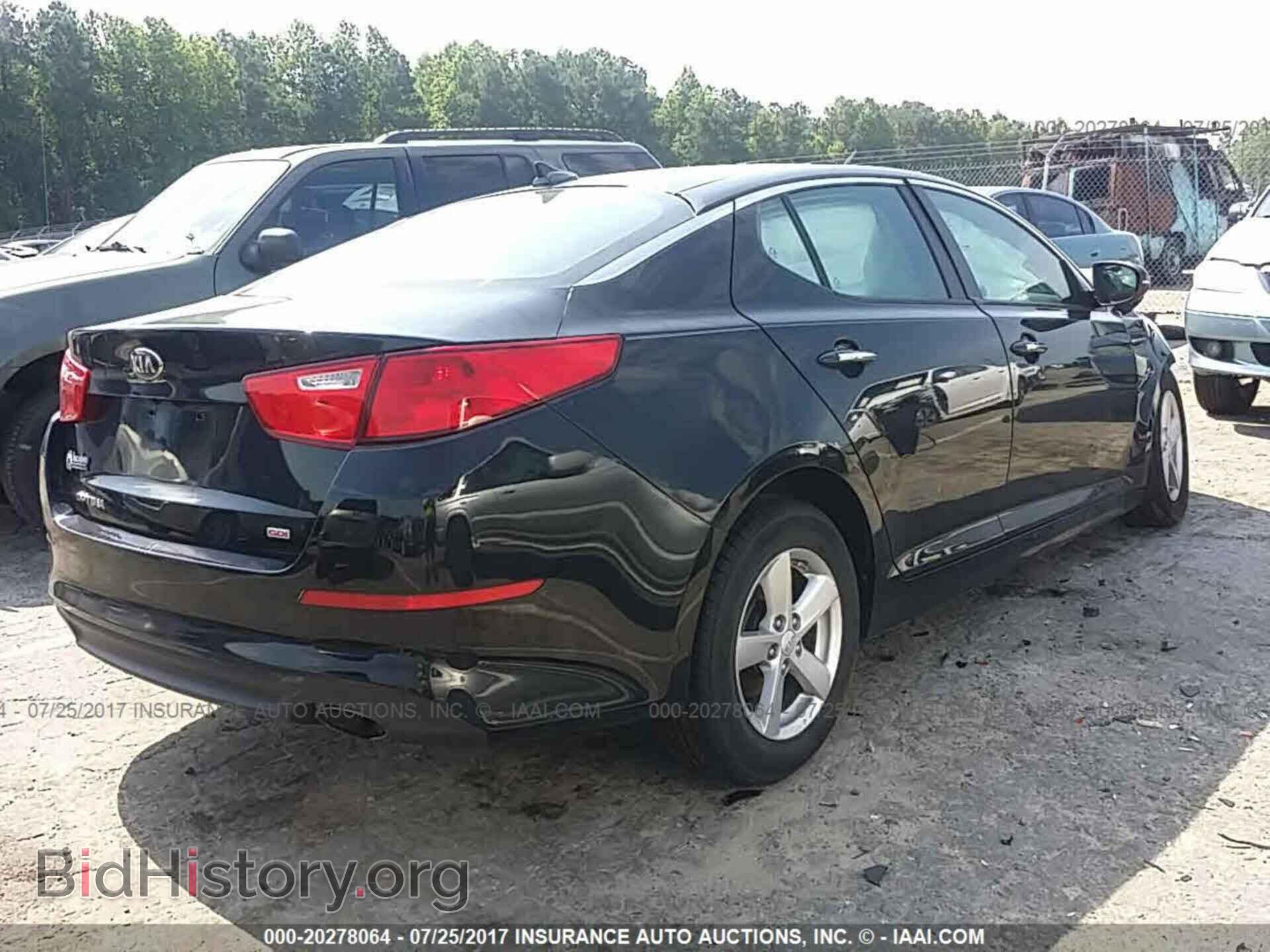 2014 Kia Optima - VIN: 5XXGM4A72EG270939 - Фото 4