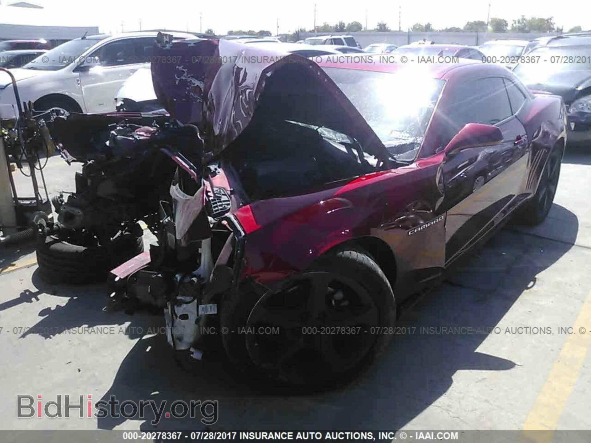 2013 Chevrolet Camaro - VIN: 2G1FB1E34D9231789 - Фото 2