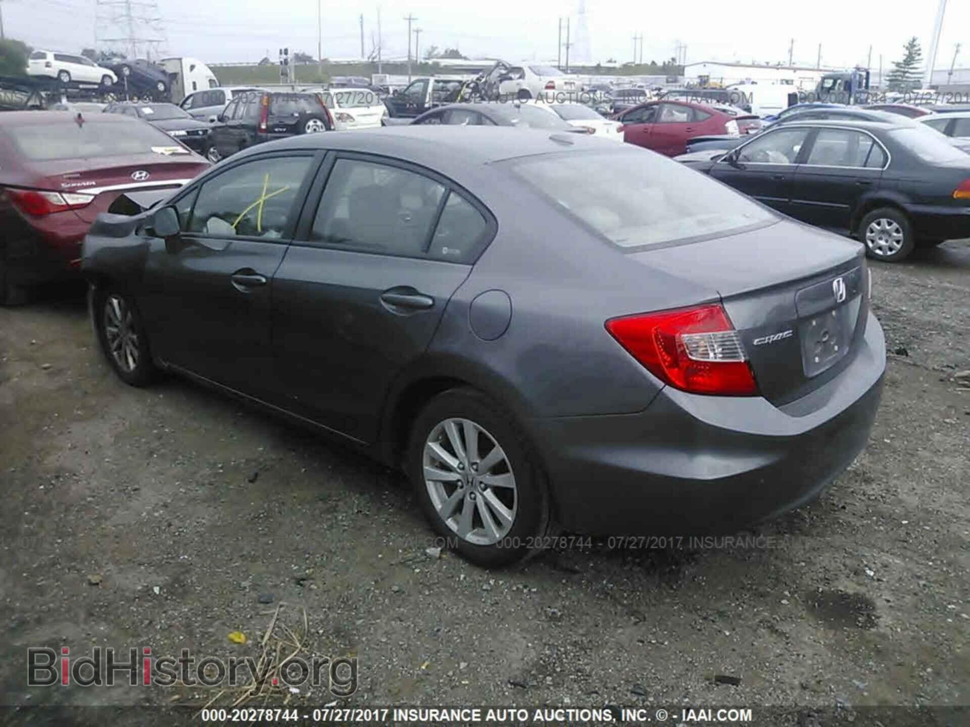 2012 Honda Civic - VIN: 19XFB2F84CE073378 - Фото 3