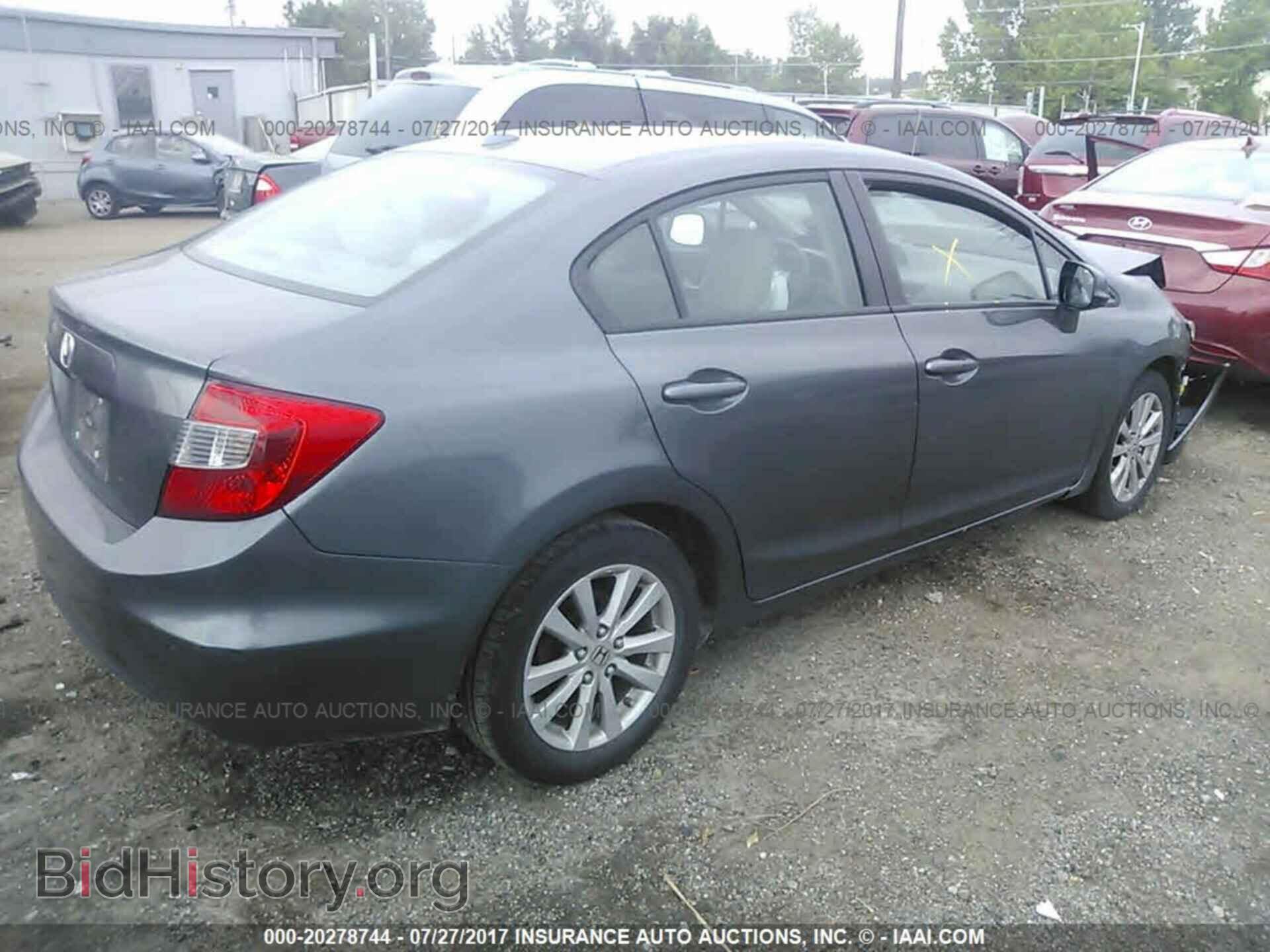 2012 Honda Civic - VIN: 19XFB2F84CE073378 - Фото 4