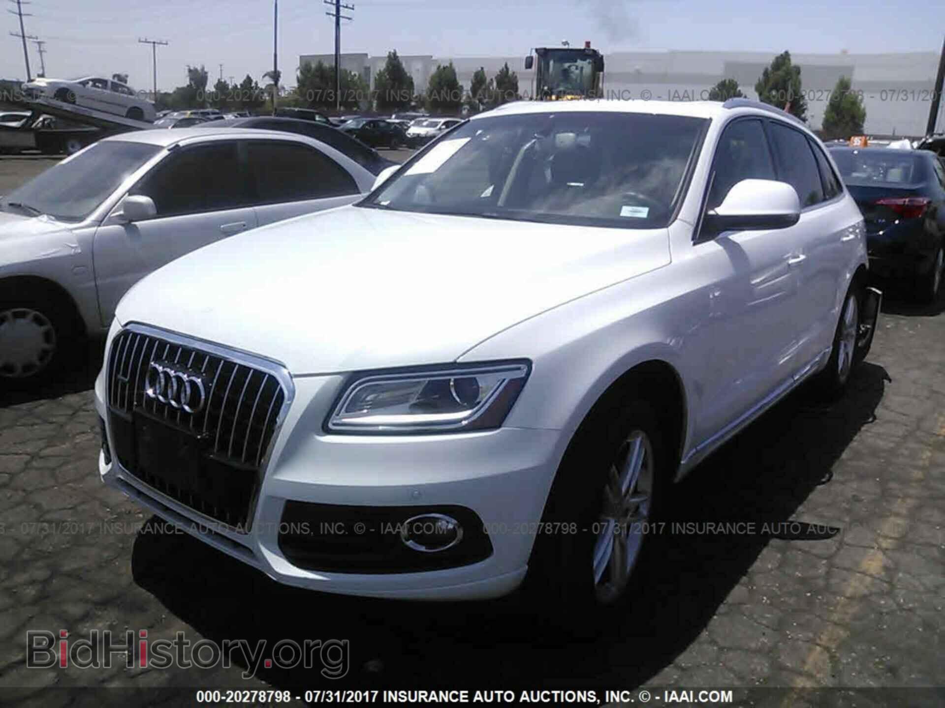 2014 Audi Q5 - VIN: WA1LFAFP7EA044353 - Фото 2