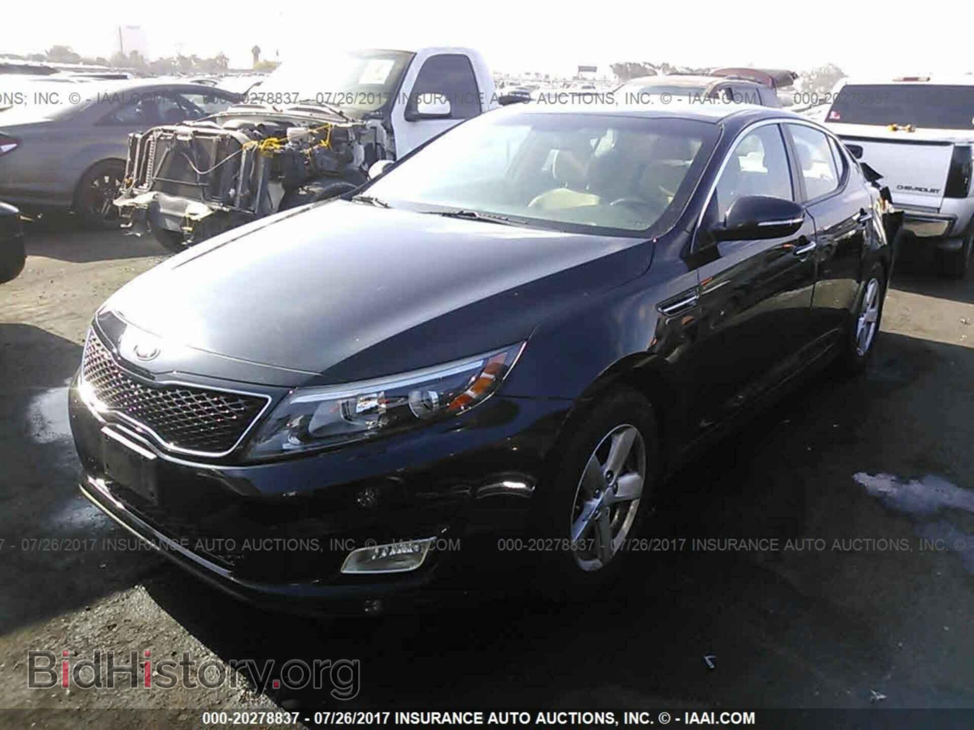 2015 Kia Optima - VIN: KNAGM4A72F5662760 - Photo 2