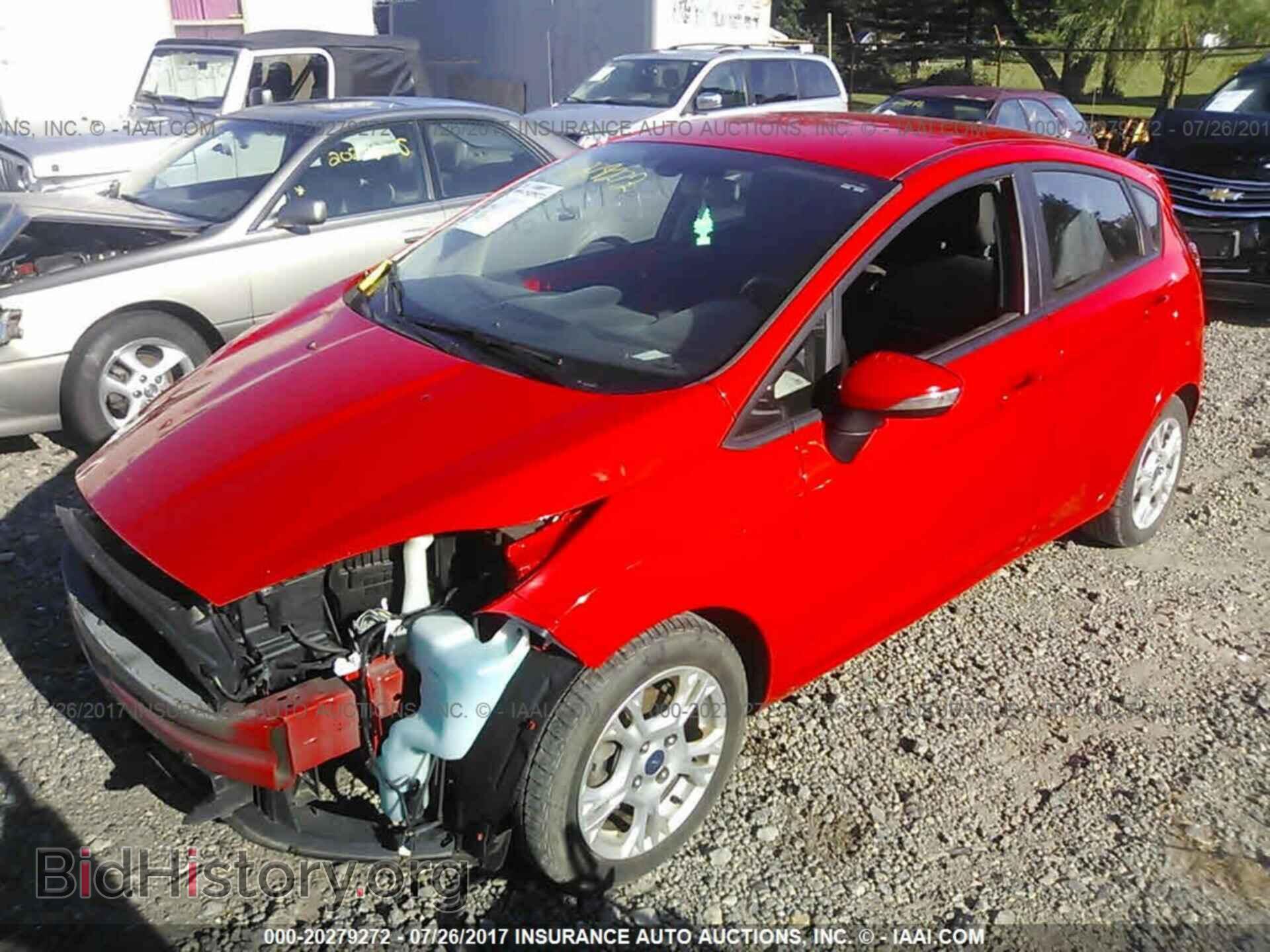 2014 Ford Fiesta - VIN: 3FADP4EJ3EM128281 - Фото 2