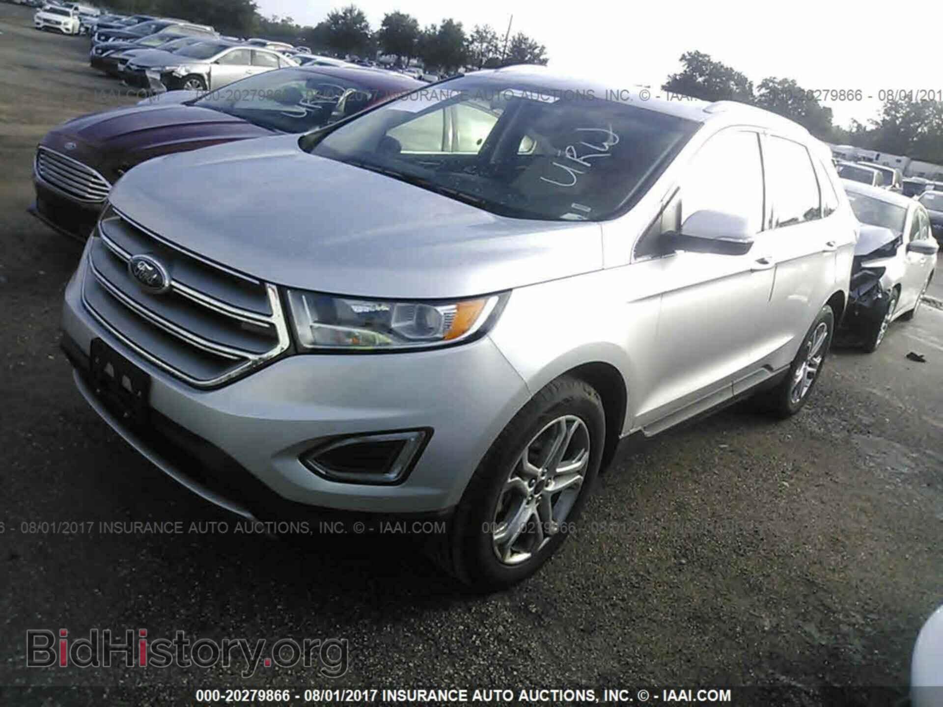 2017 Ford Edge - VIN: 2FMPK4K94HBB76311 - Фото 2