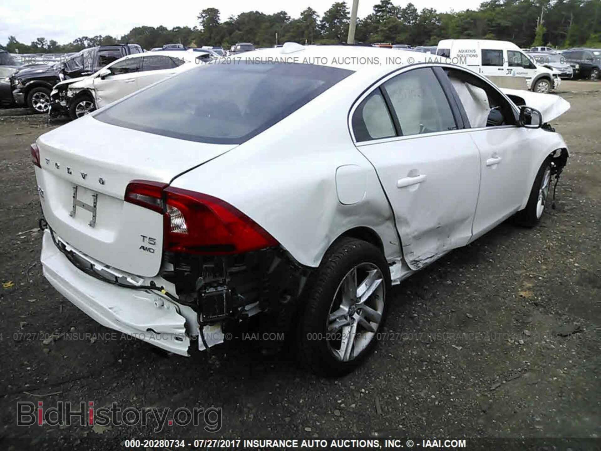 2015 Volvo S60 - VIN: YV1612TKXF1343282 - Фото 4