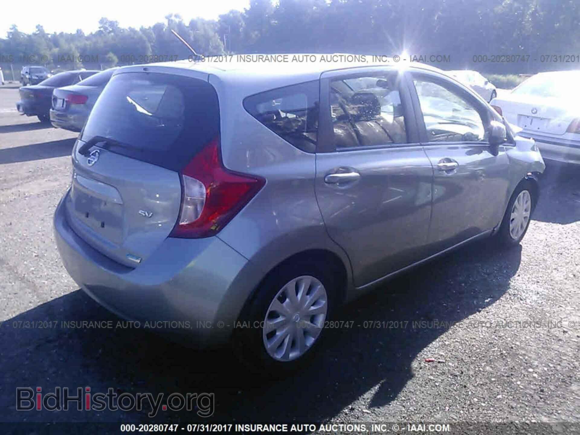 2014 Nissan Versa note - VIN: 3N1CE2CP3EL384551 - Фото 4