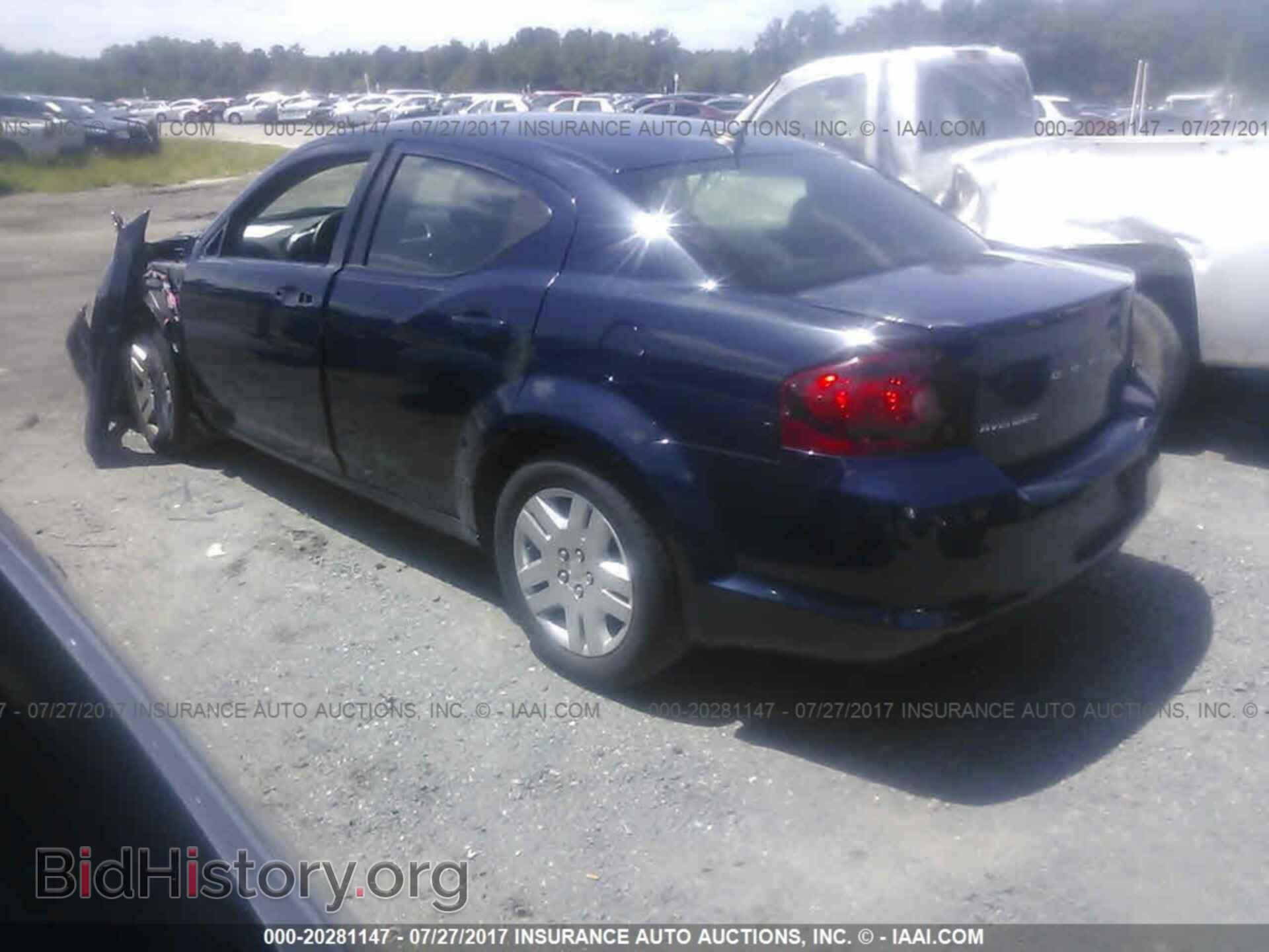2014 Dodge Avenger - VIN: 1C3CDZAB4EN129542 - Фото 3