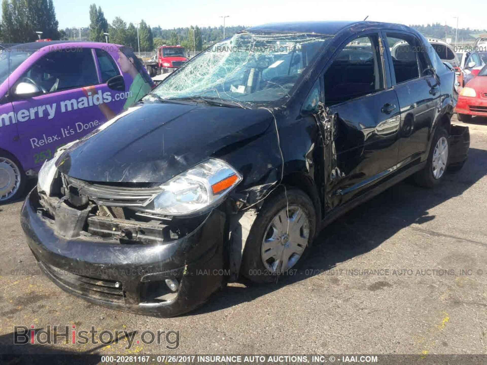 2011 Nissan Versa - VIN: 3N1BC1AP6BL363459 - Фото 2
