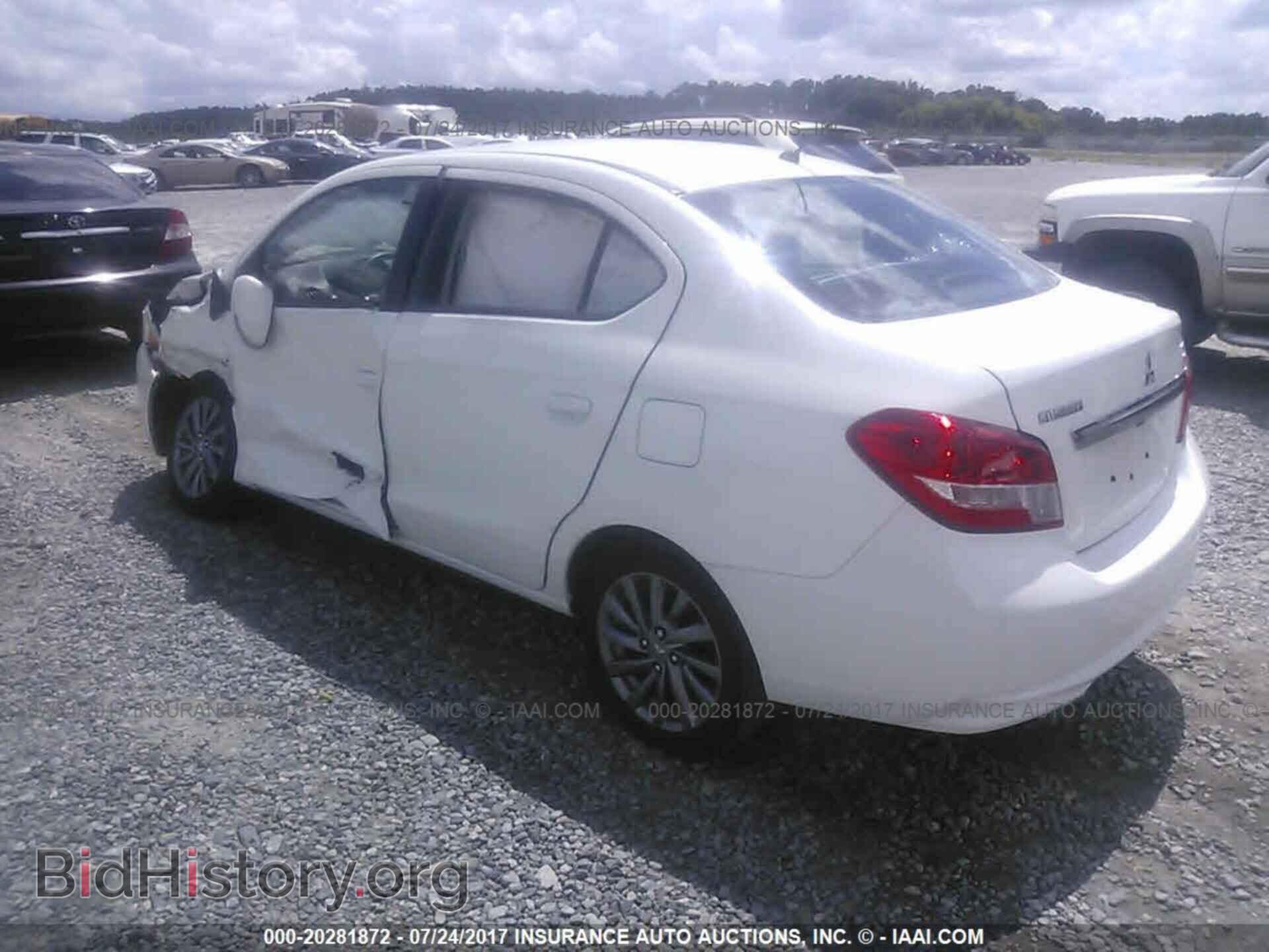 2017 Mitsubishi Mirage - VIN: ML32F4FJ6HHF14047 - Фото 3