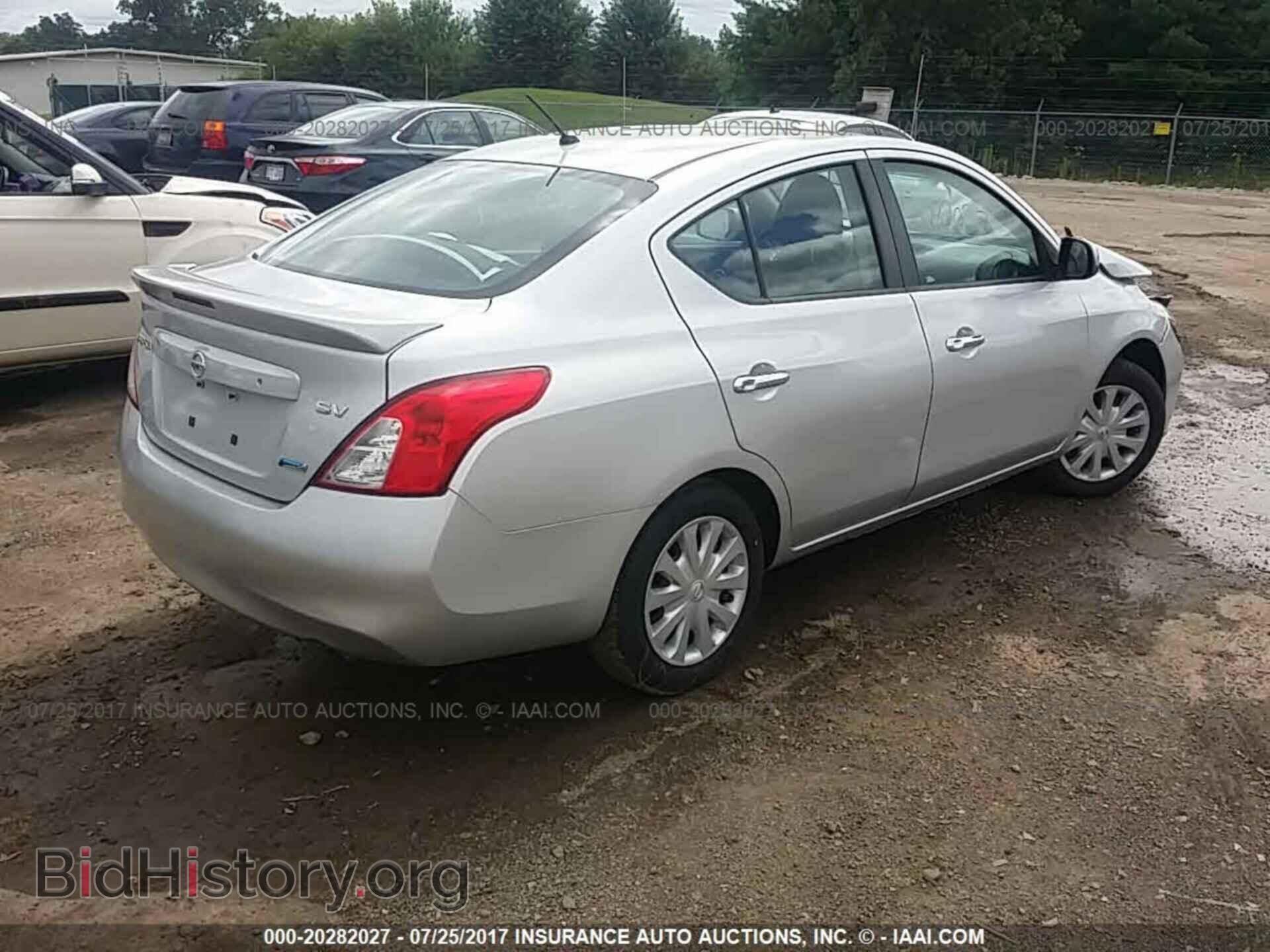2013 Nissan Versa - VIN: 3N1CN7AP1DL847740 - Фото 4