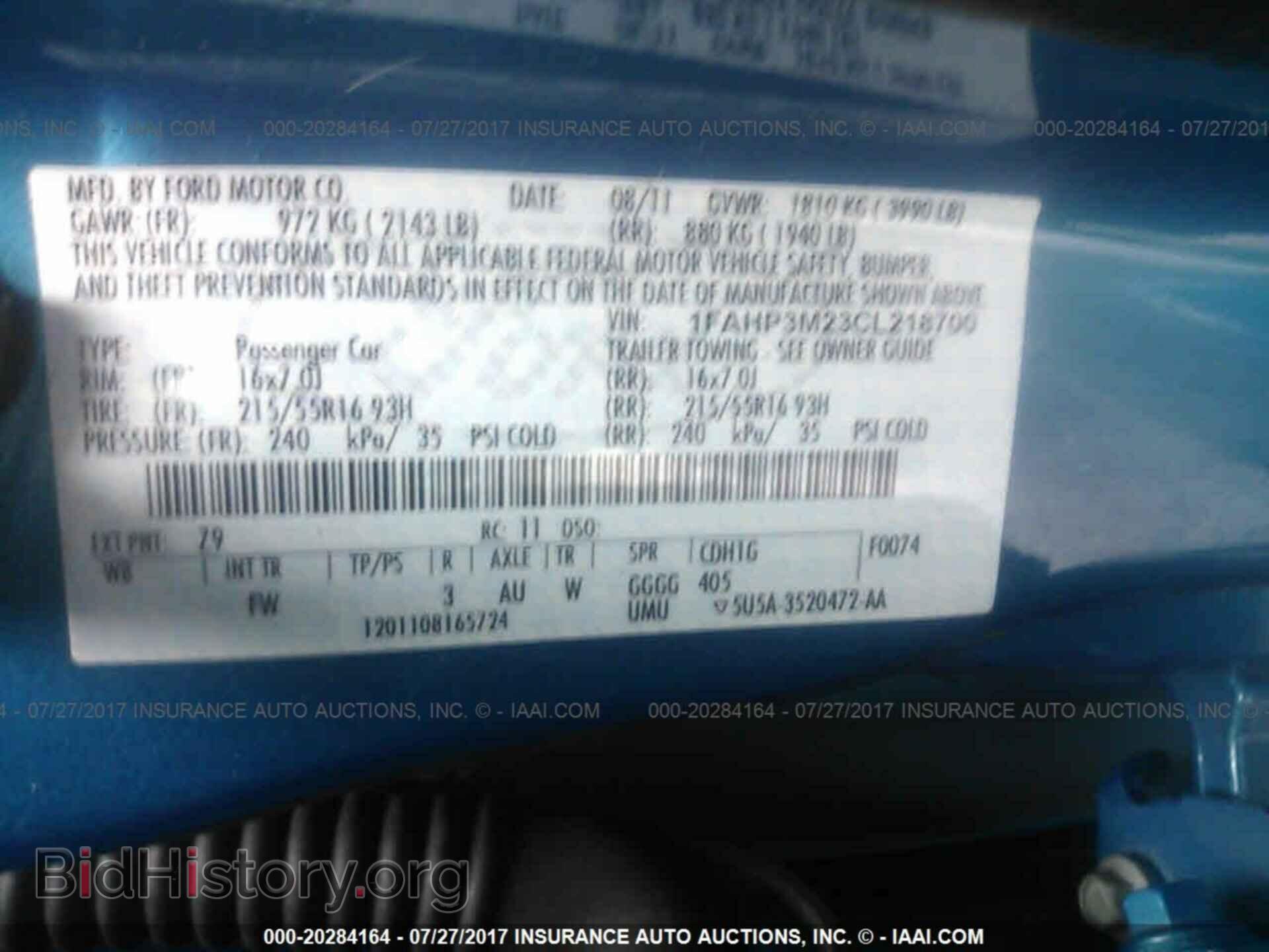 2012 Ford Focus - VIN: 1FAHP3M23CL218700 - Photo 9
