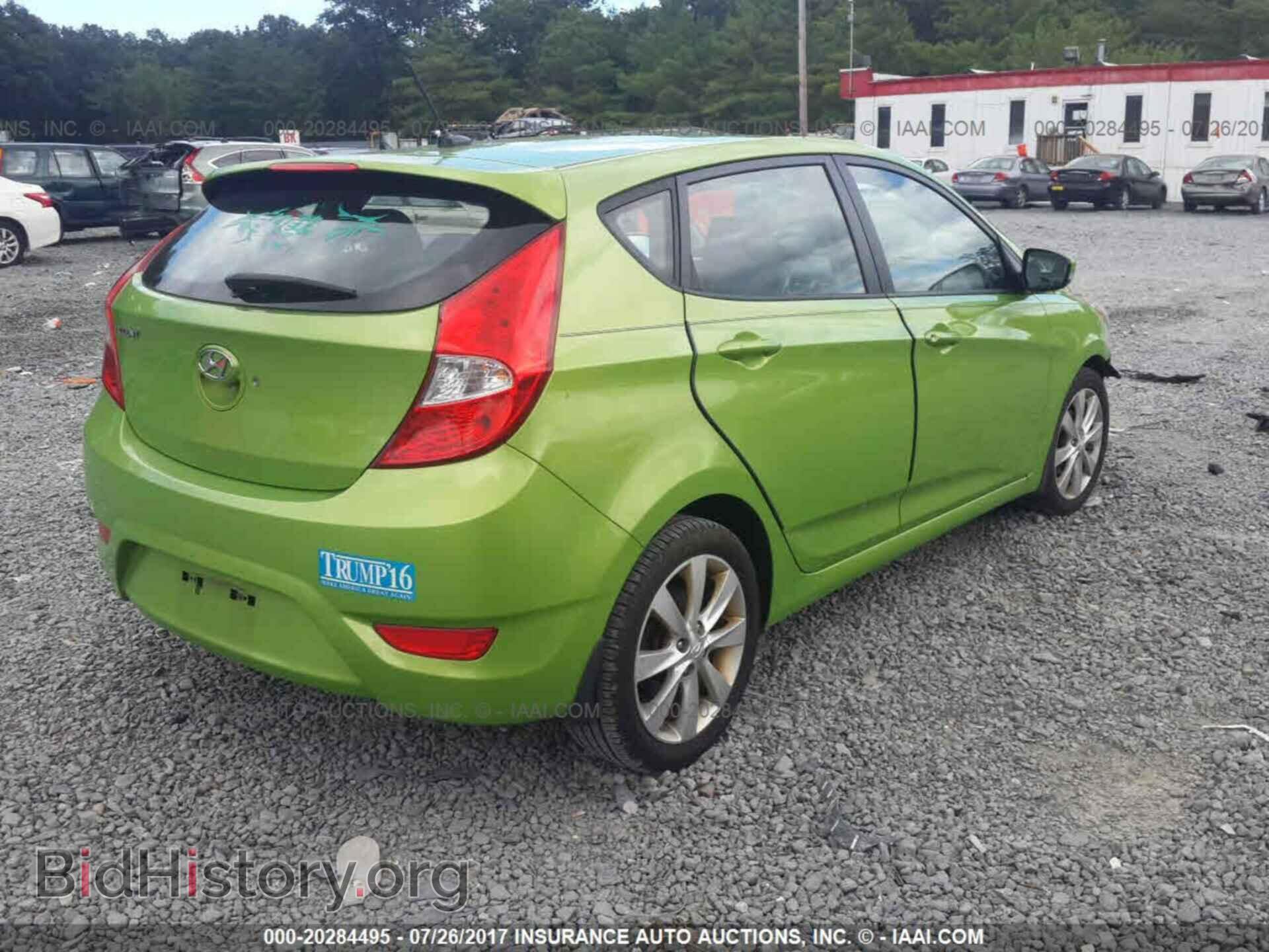 2013 HYUNDAI ACCENT - VIN: KMHCU5AE4DU091003 - Фото 4