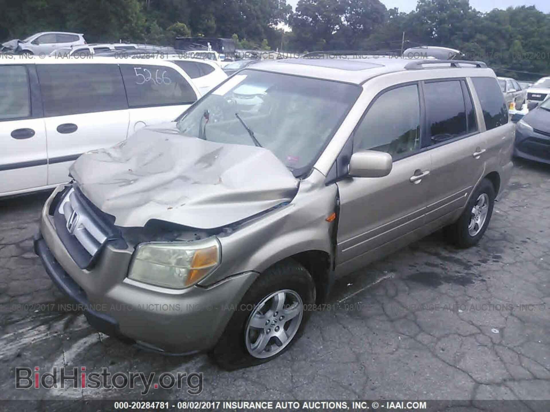 2006 HONDA PILOT - VIN: 5FNYF28596B052282 - Фото 2