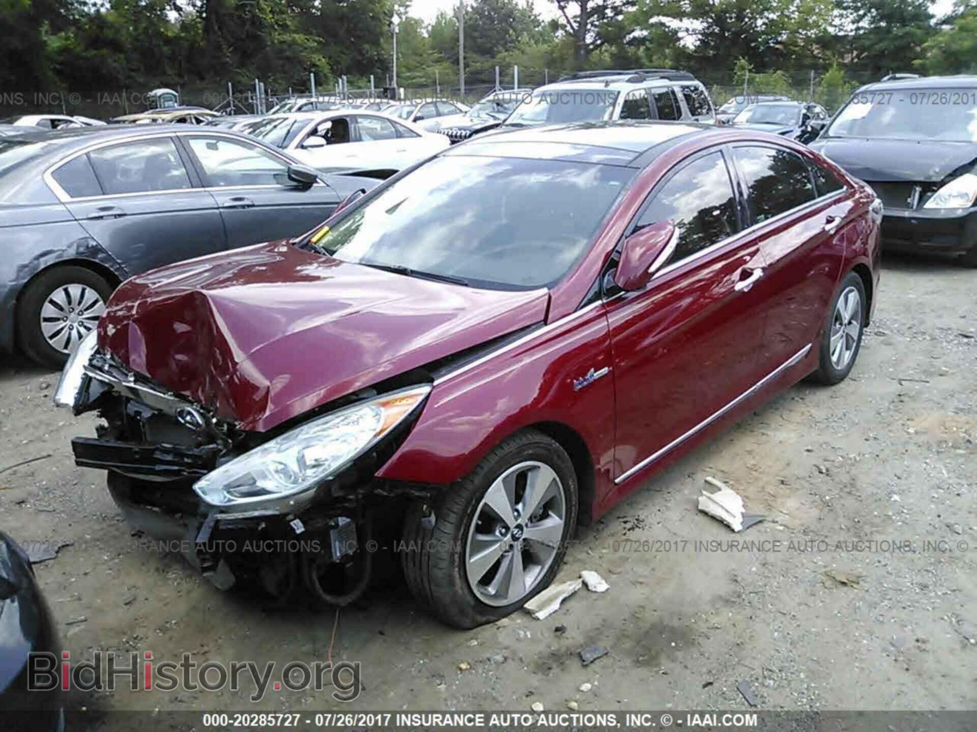 2012 Hyundai Sonata - VIN: KMHEC4A4XCA038562 - Фото 2