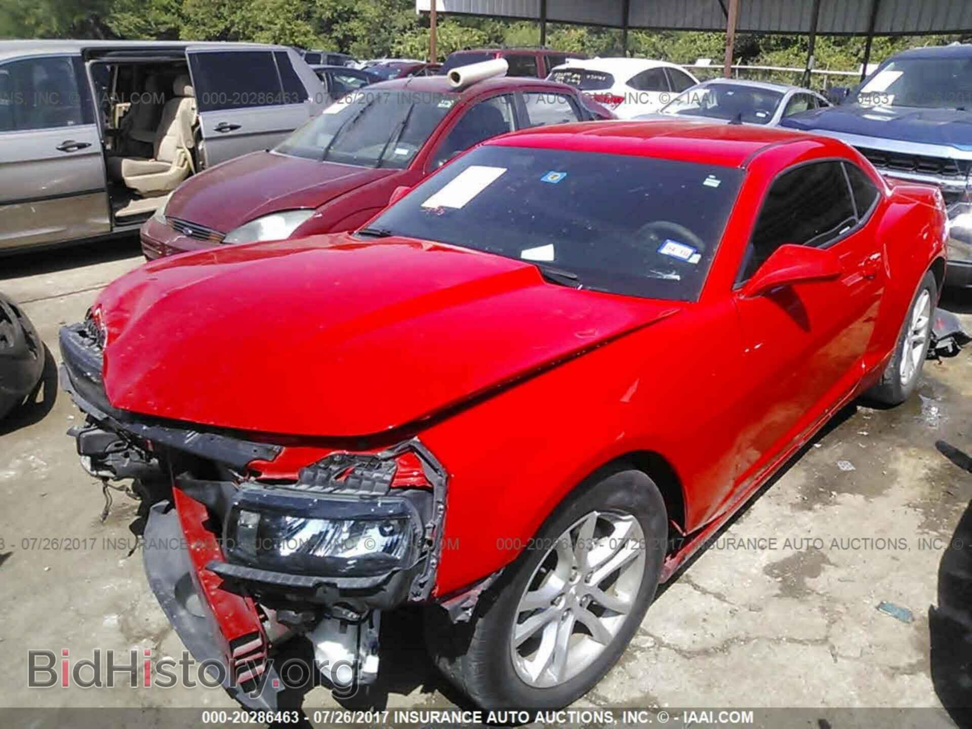 2014 Chevrolet Camaro - VIN: 2G1FA1E36E9207563 - Фото 2