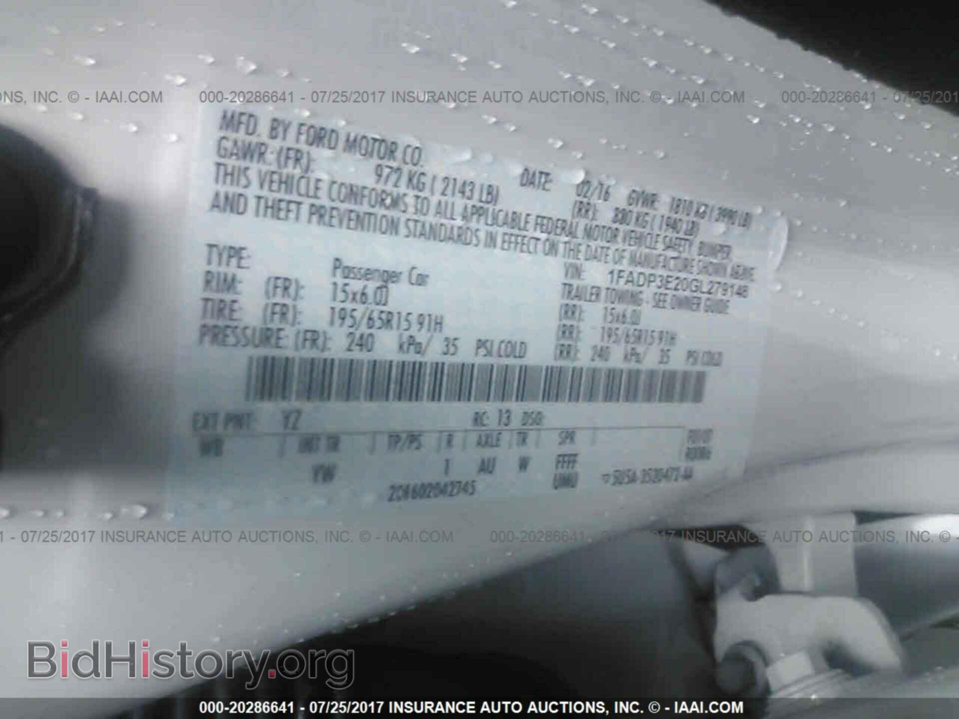 2016 Ford Focus - VIN: 1FADP3E20GL279148 - Фото 9