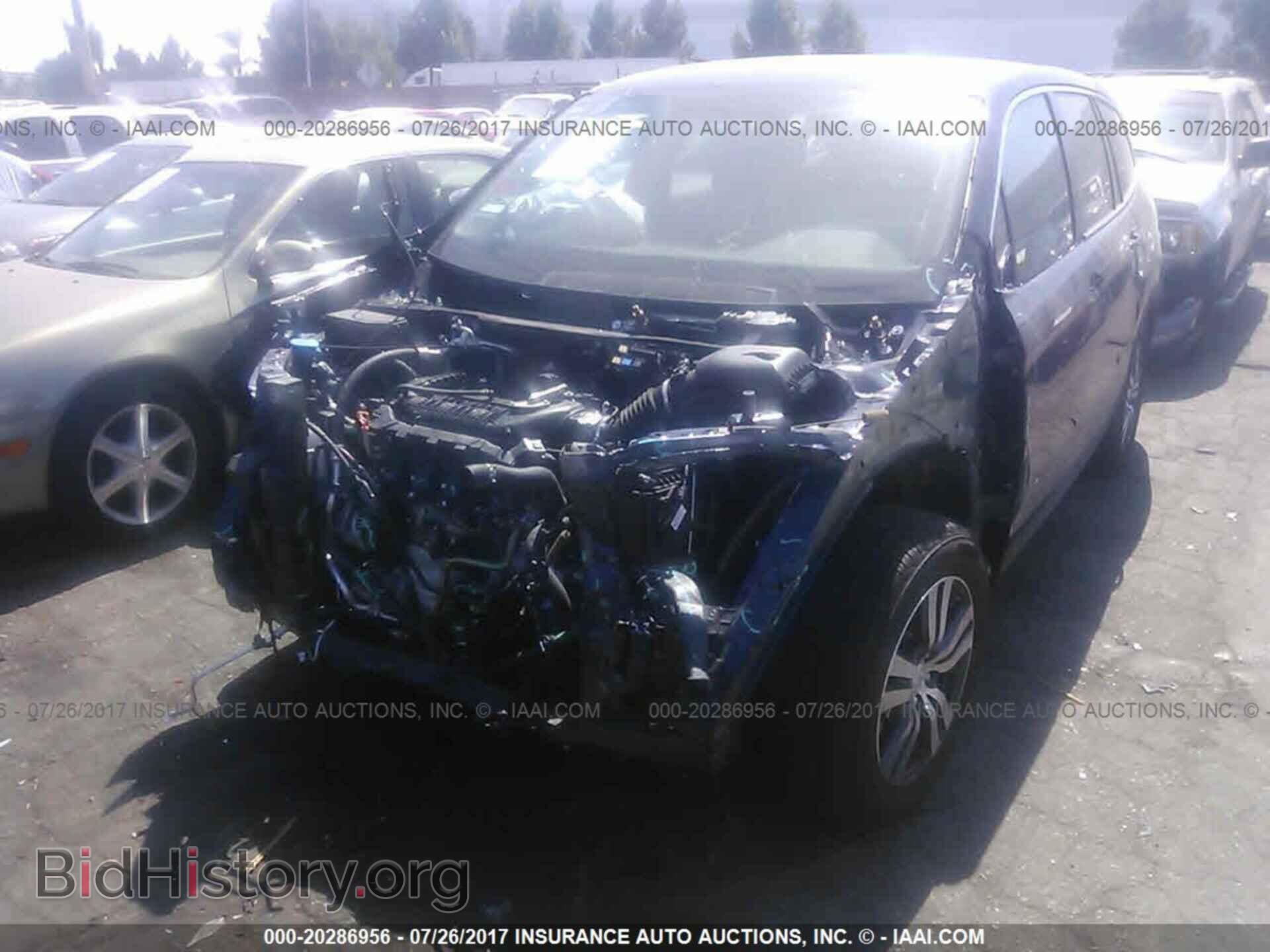 2017 Honda Pilot - VIN: 5FNYF5H53HB002577 - Фото 2