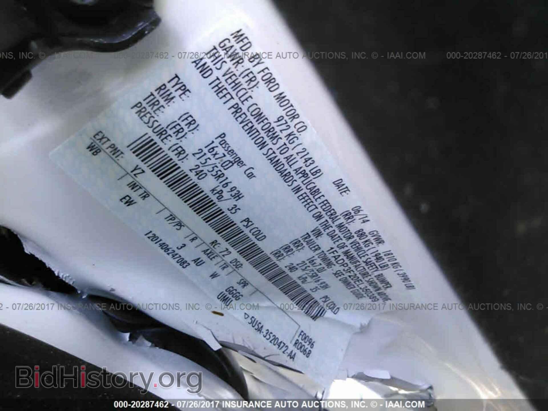 2014 Ford Focus - VIN: 1FADP3F20EL350389 - Фото 9
