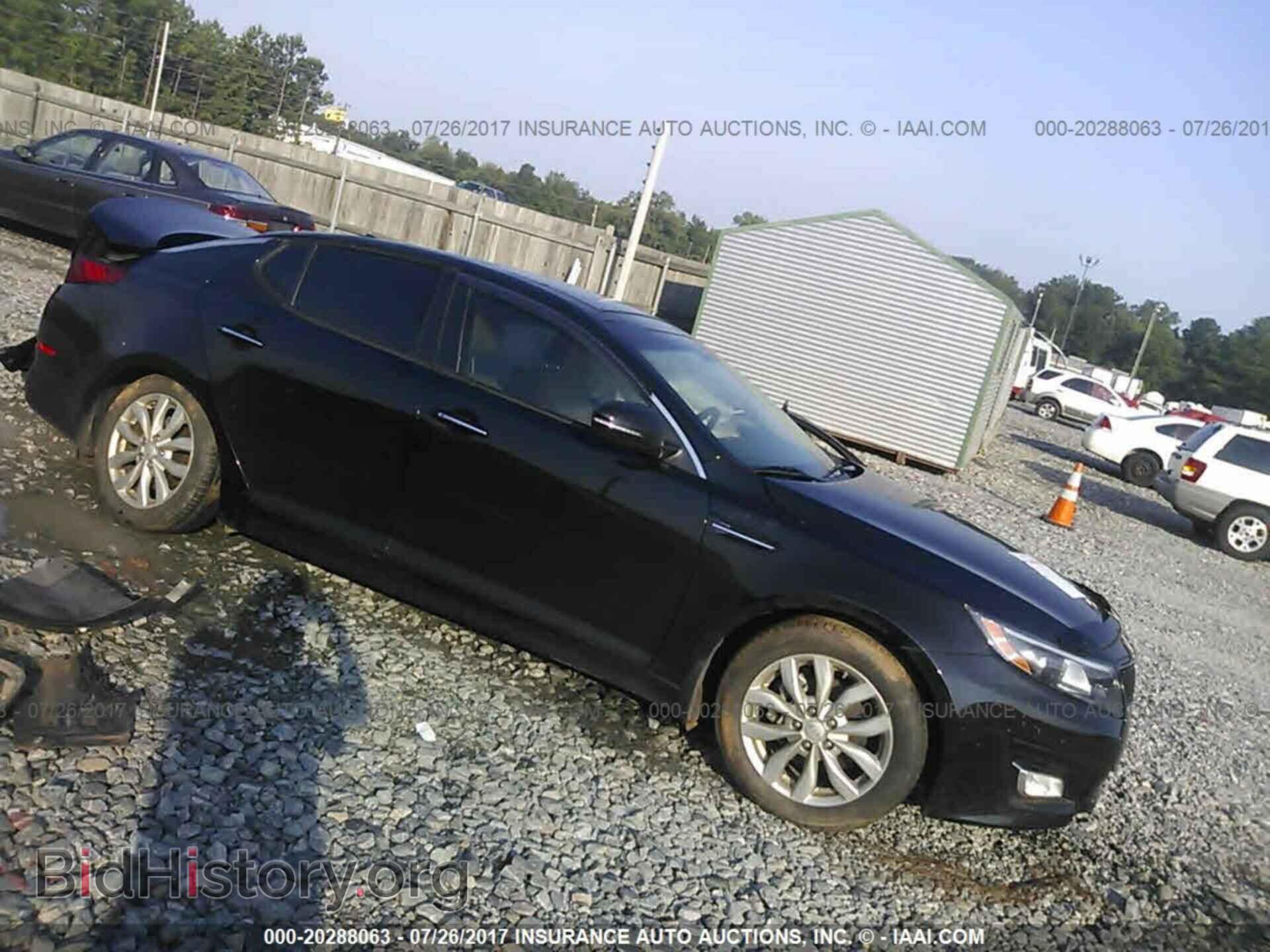 Photo 5XXGN4A76FG419013 - Kia Optima 2015
