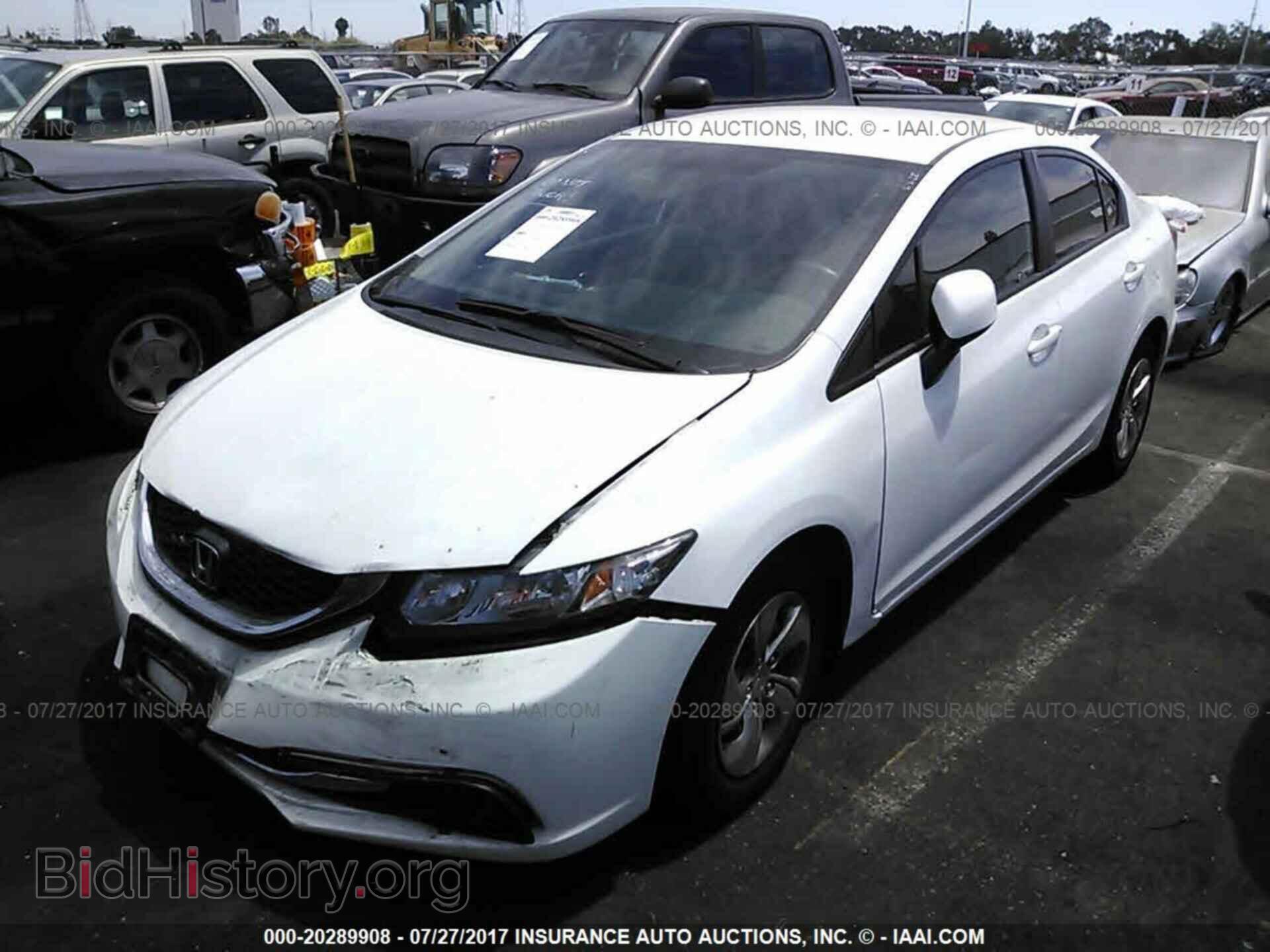 2013 Honda Civic - VIN: 19XFB2F50DE282477 - Фото 2