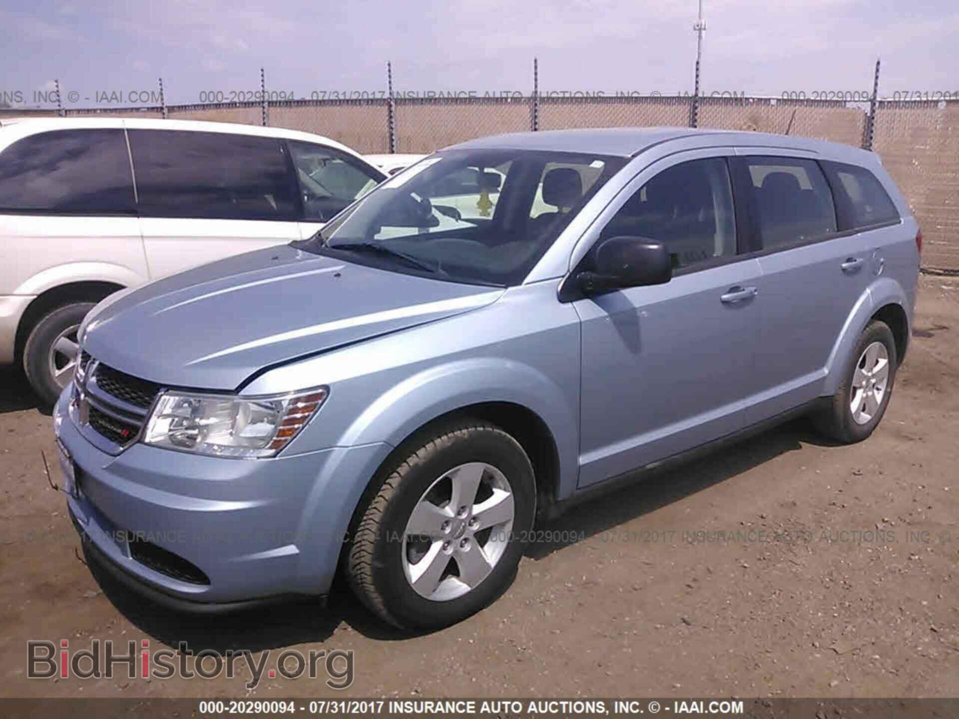 2013 Dodge Journey - VIN: 3C4PDCAB0DT558315 - Фото 2